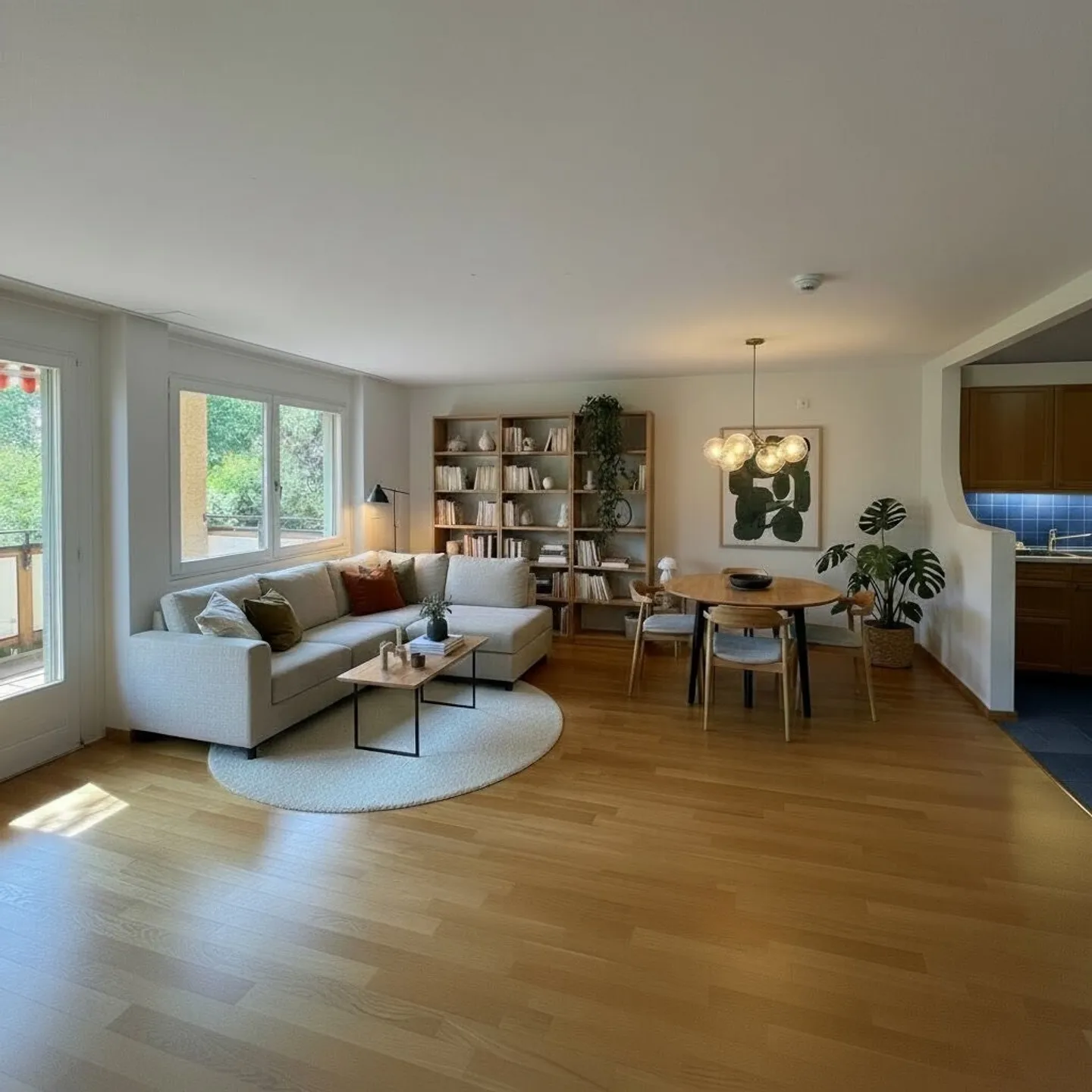 Klein, fein &amp; mit Terrasse  Wohnen im Herzen von Wabern - Foto 2 di 3