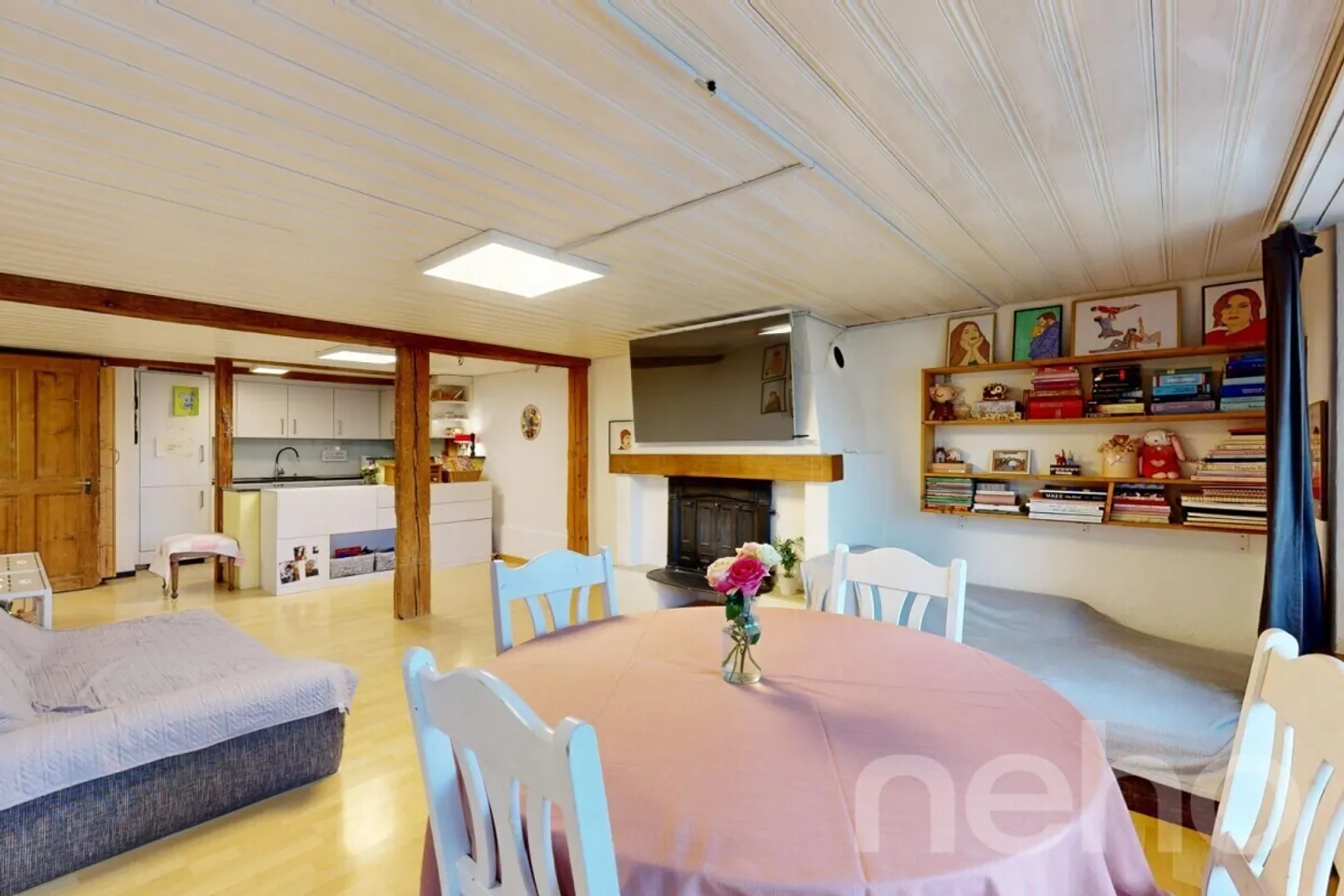 Appartement 4.5 pièces avec charme de chalet - Photo 5 sur 12