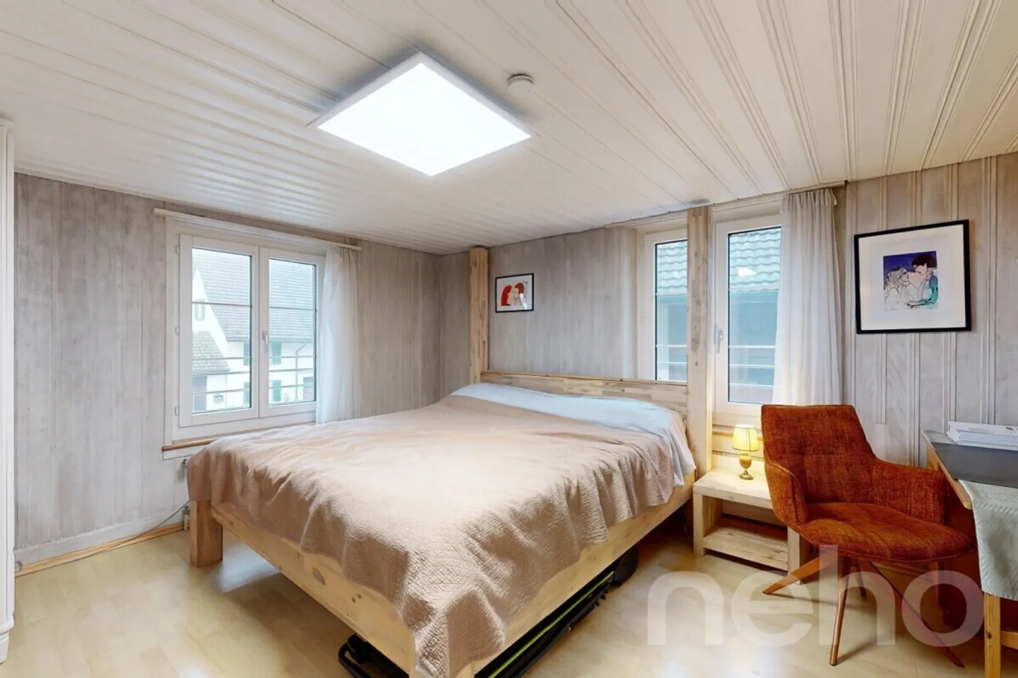 Appartement 4.5 pièces avec charme de chalet - Photo 10 sur 12