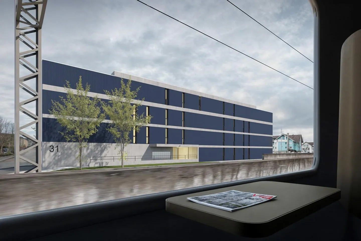 Appartement penthouse exclusif de 2,5 pièces avec grande terrasse dans un nouveau bâtiment... - Photo 6 sur 7