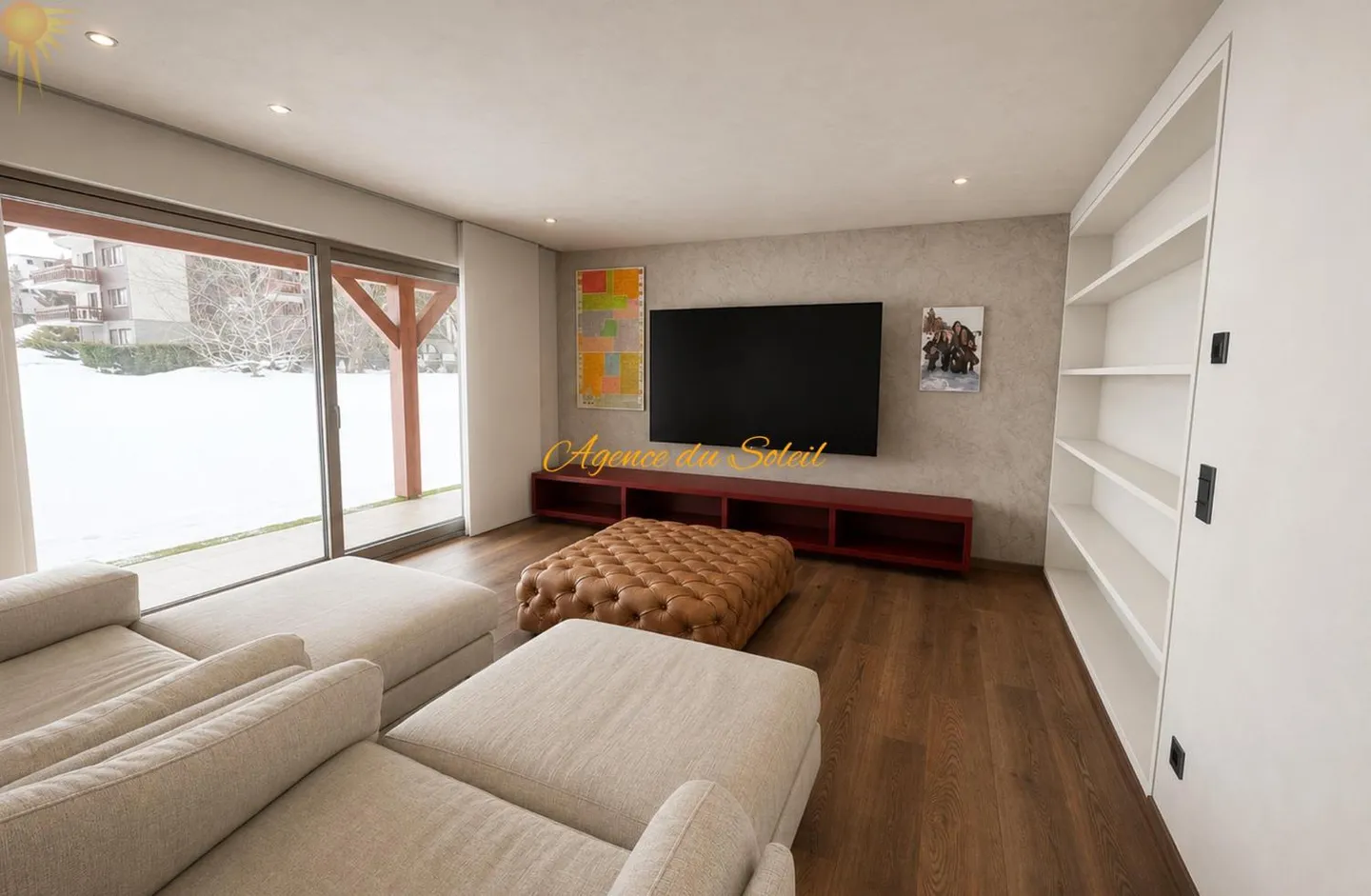 Luxuriöse 5,5-Zimmer-Wohnung im Herzen des Resorts und am Rande des Golfplatzes - Foto 6 von 11