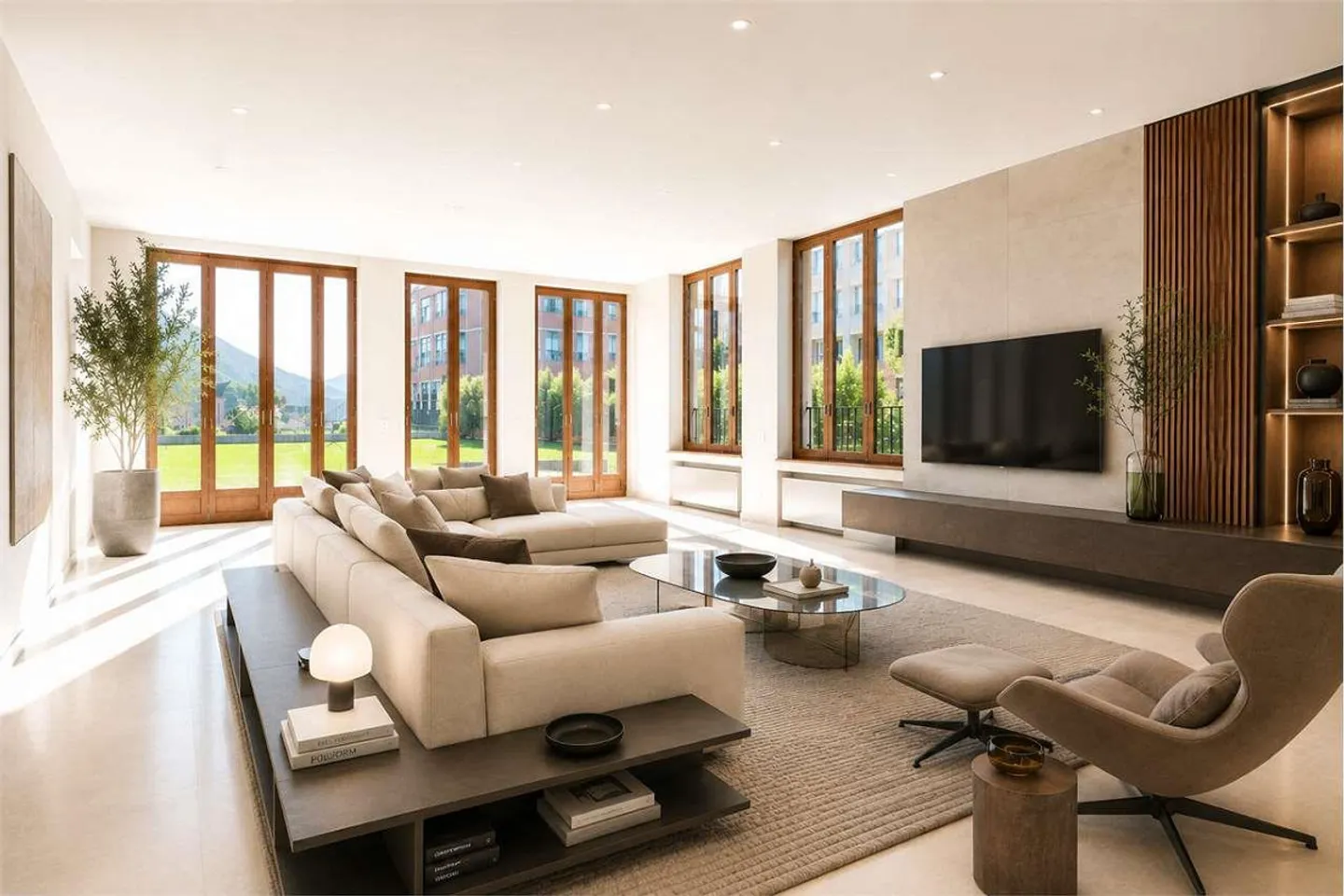 APPARTEMENT PRESTIGIEUX AVEC JARDIN PRIVÉ À CASSARATE - Photo 1 sur 13