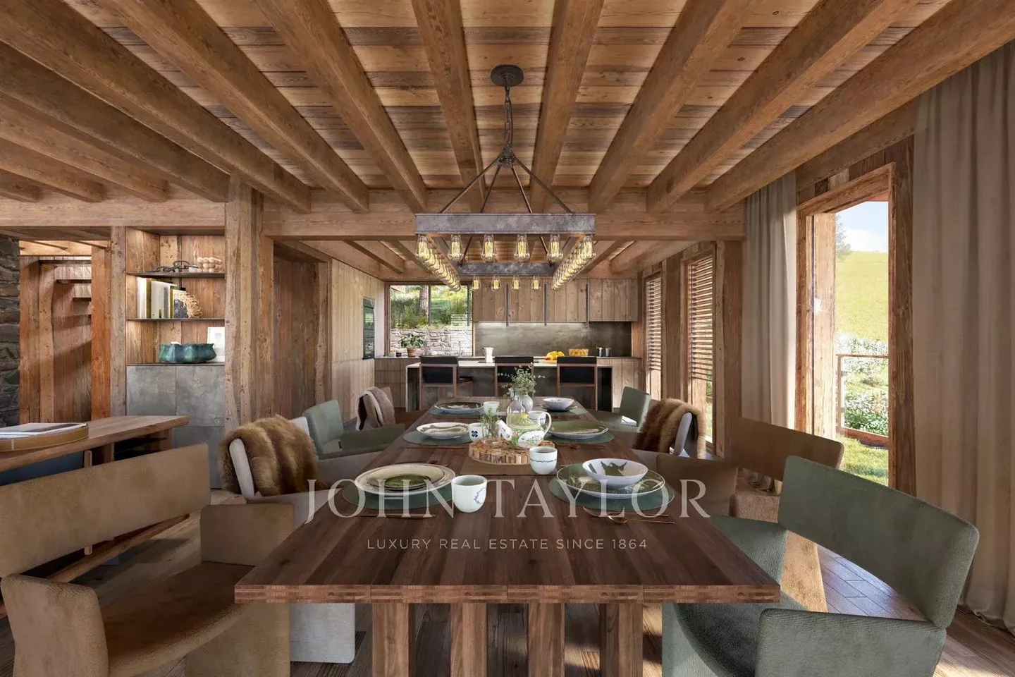 Chalet of Extravagance in Construction? Crans-Montana - Photo 2 of 7