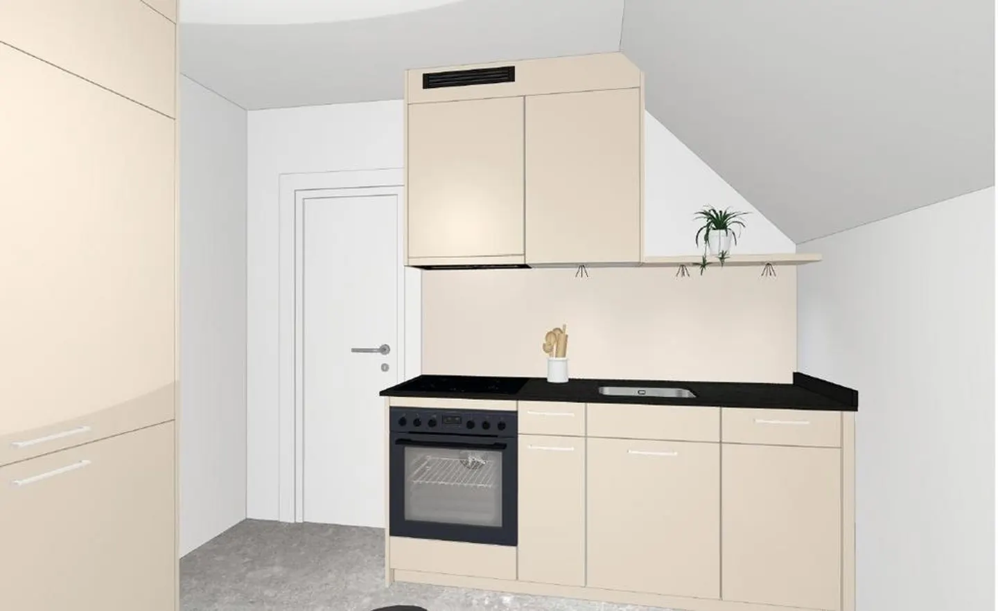 Renovated 2-room apartment in a central location in Riehen - Photo 4 of 4