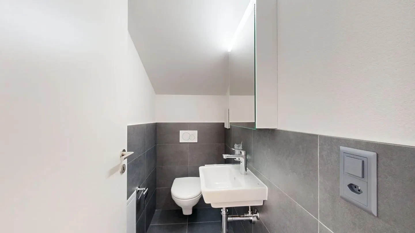 Appartamento nuovo attraente nell'ampliamento della soffitta - nel quartiere di Linden! - Foto 11 di 13