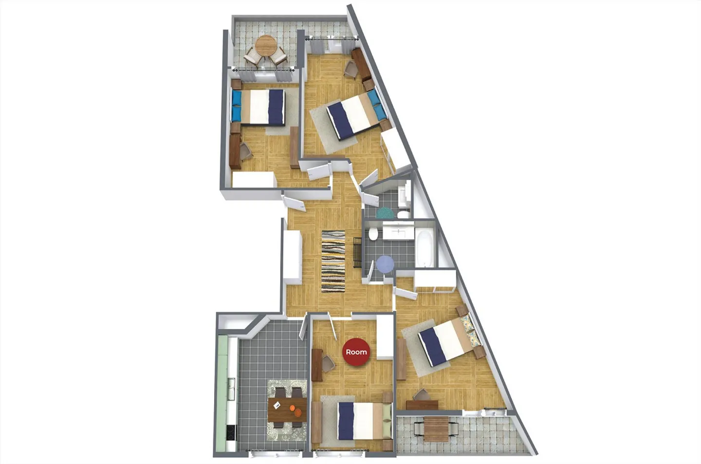 Möbliertes Zimmer in Wiedikon - Foto 13 von 13