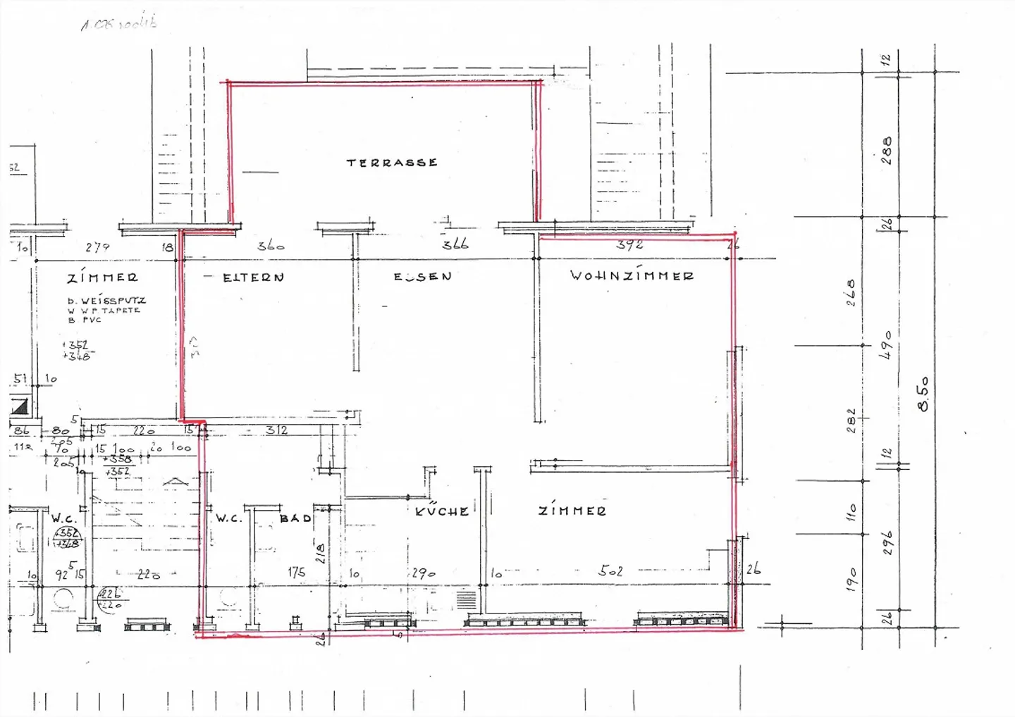 Tranquillo appartamento di 4 locali, 1° piano destro - Foto 10 di 10