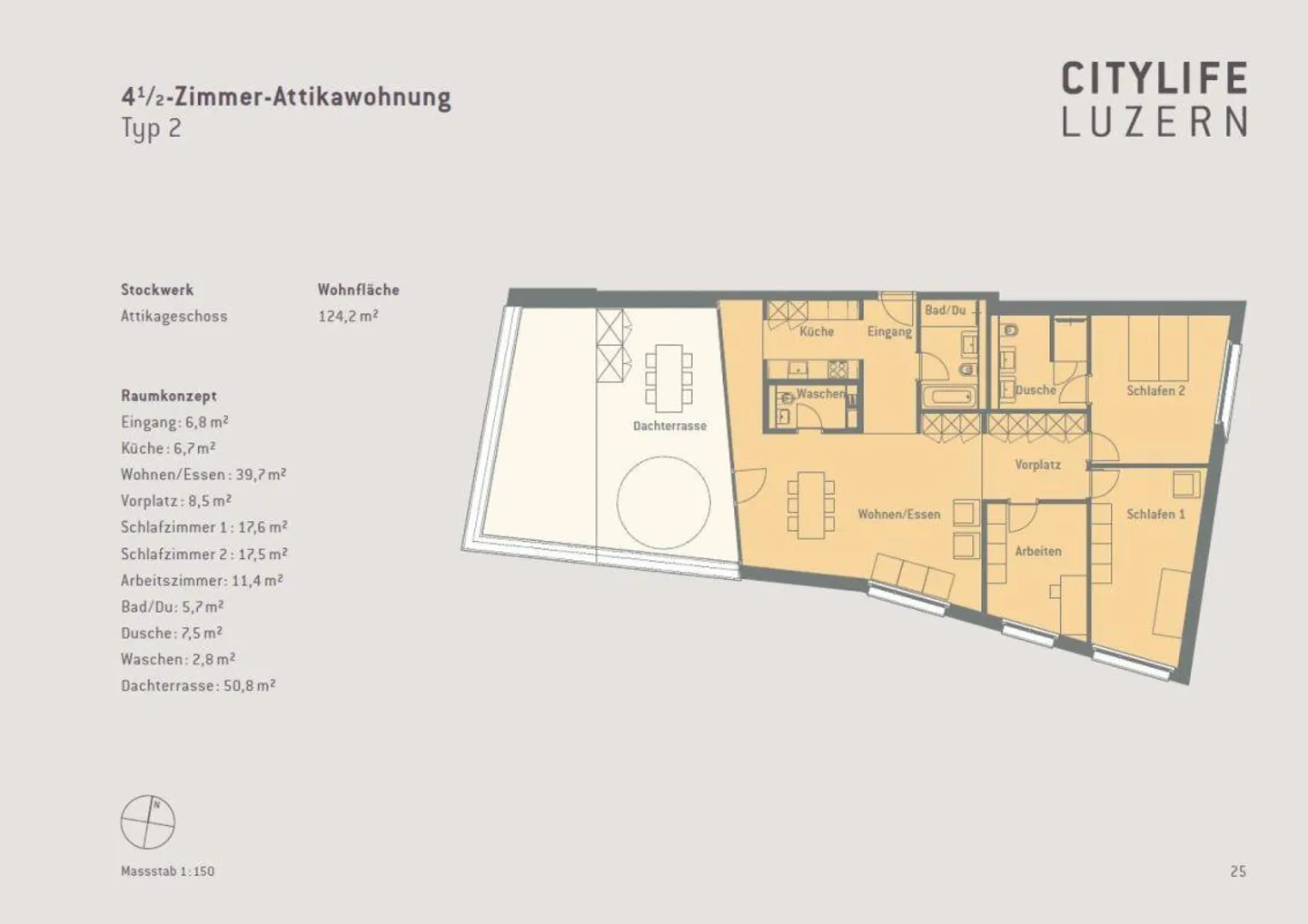 Modern penthouse apartment in the heart of Lucerne! - Photo 9 of 9