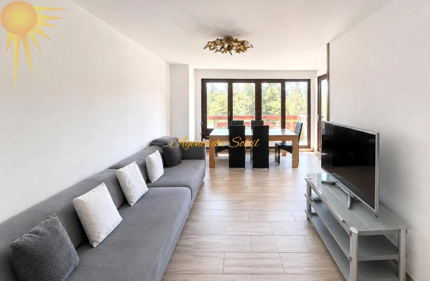 Ideale per un investimento! Appartamento curato di 3,5 locali a sud in zona tranquilla a C - Foto 2 di 9
