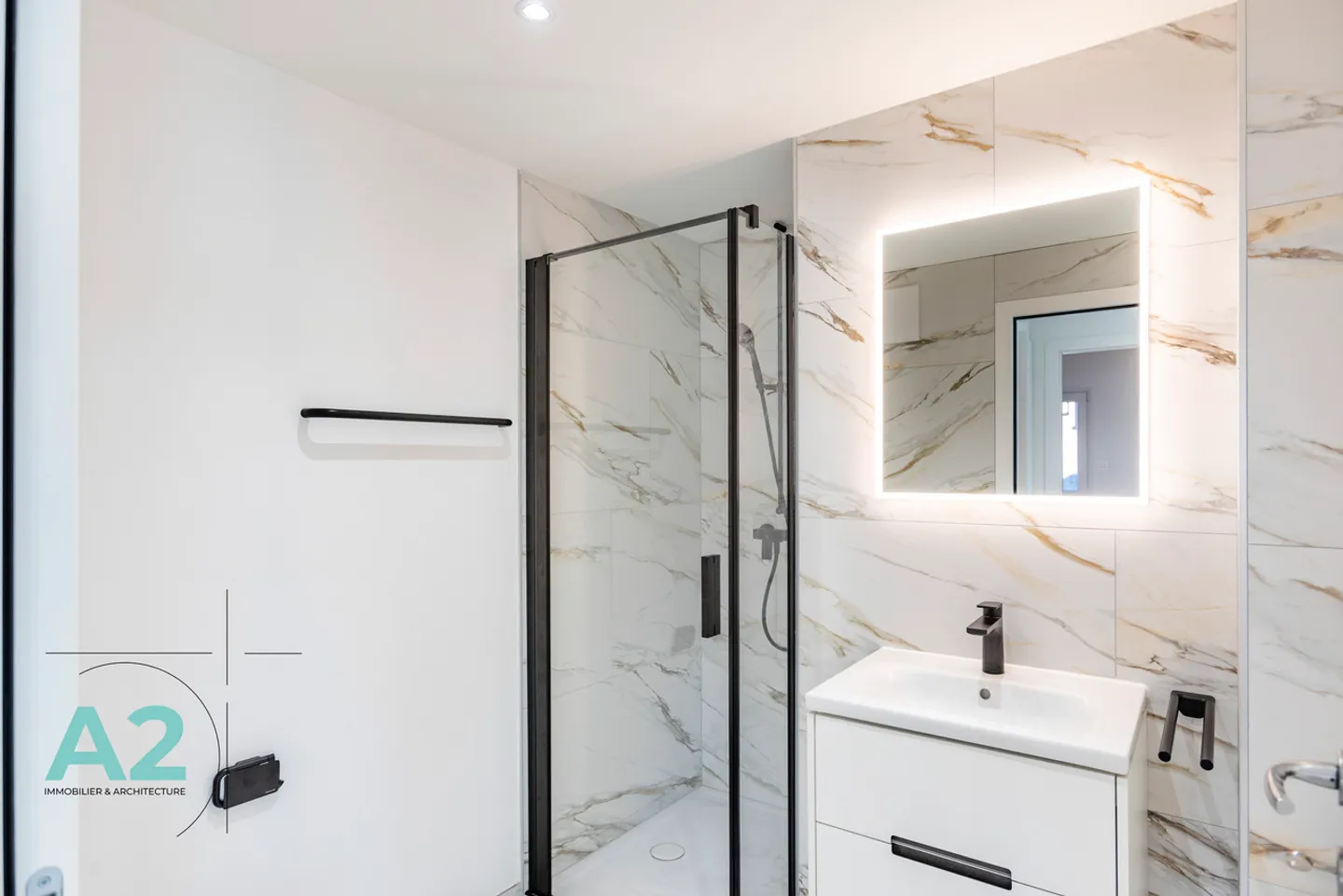 Nouvel appartement de 3,5 pièces, orienté nord-est avec jardin - Photo 9 sur 10