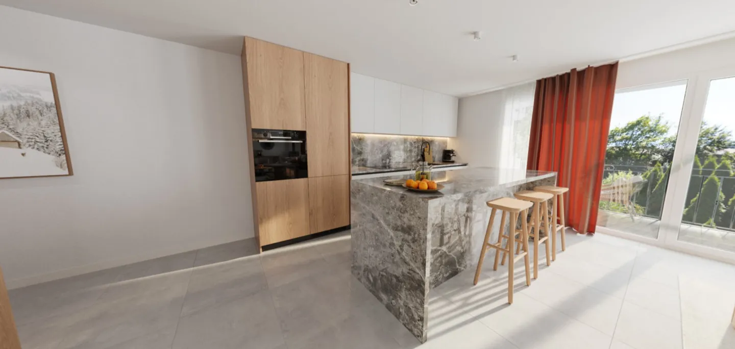 The perfect alliance between the authentic and the contemporary, 4.5 rooms, 145 m² - Photo 4 of 13