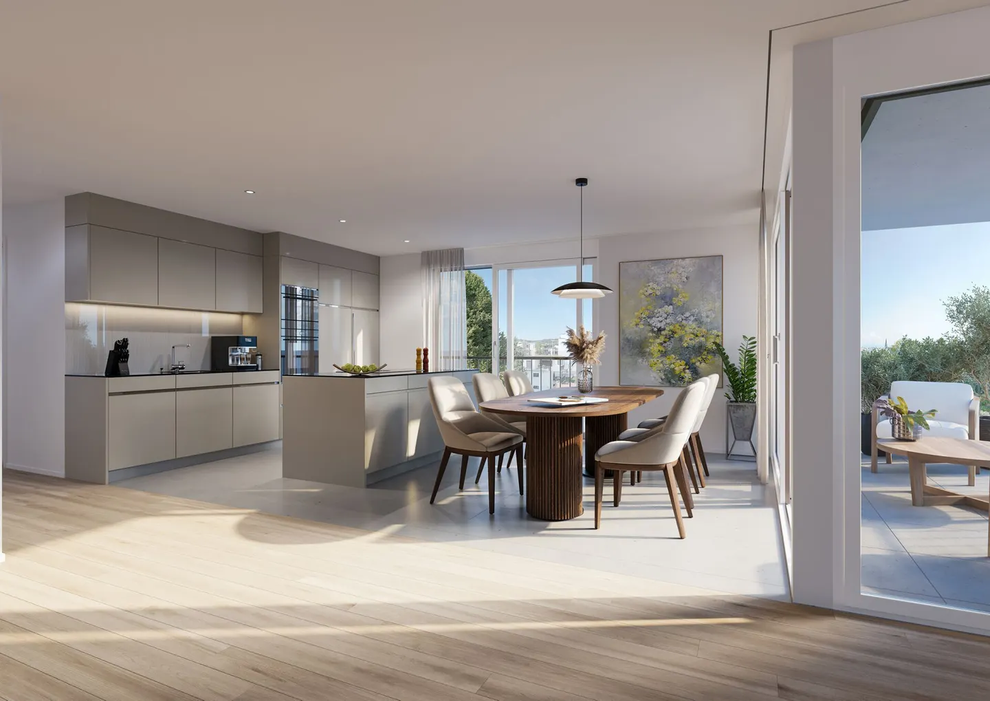 Quadro-Vista Wetzikon Appartamento 4.5 stanze B1 - Foto 4 di 13