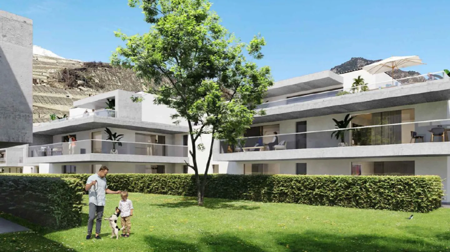Magnificent garden-level apartment with covered terrace and superb view - Photo 9 of 11
