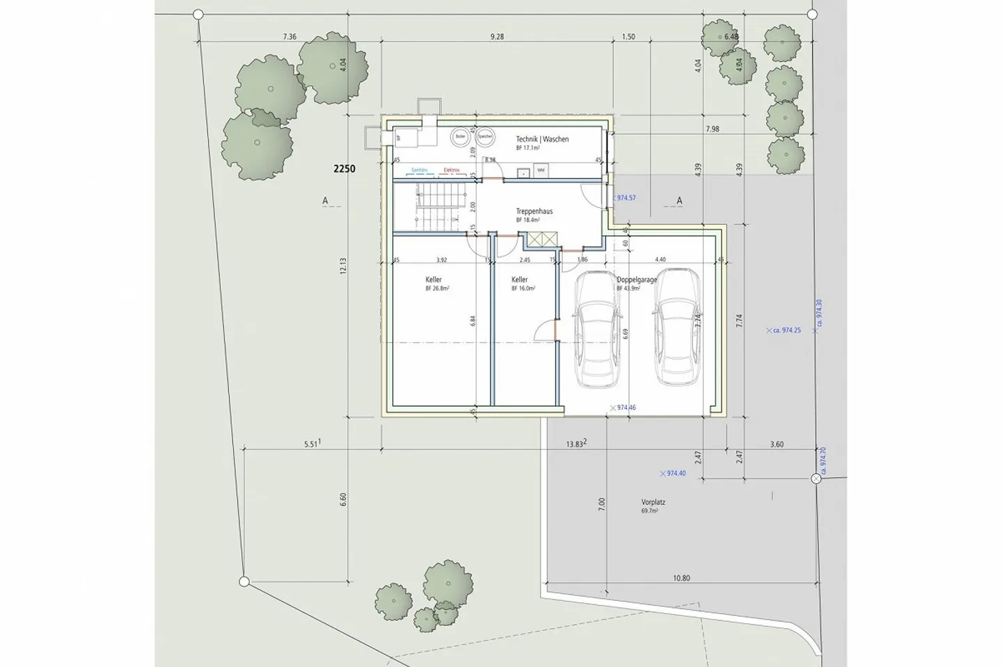 Building plot with 5½-room detached house pre-project in the countryside - Photo 10 of 19