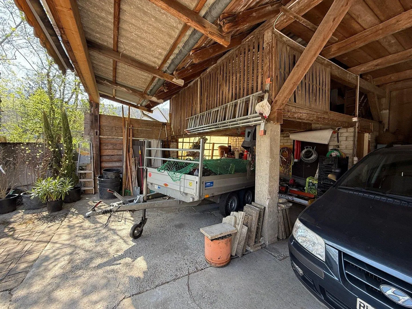 Maison individuelle indépendante avec bâtiment économique dans la zone centrale d'Ettingen - Photo 10 sur 13