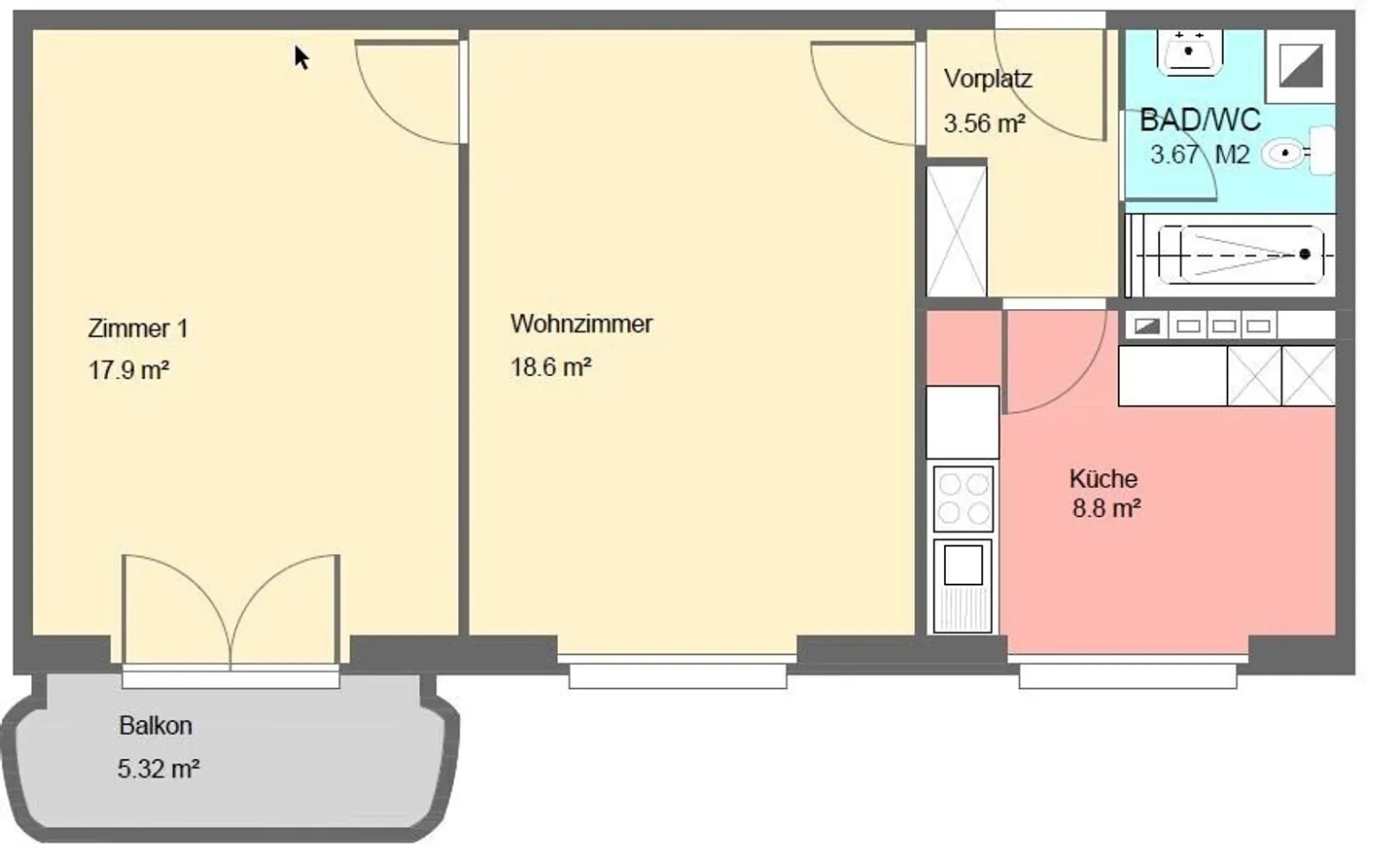 Appartement à louer - Photo 8 sur 9