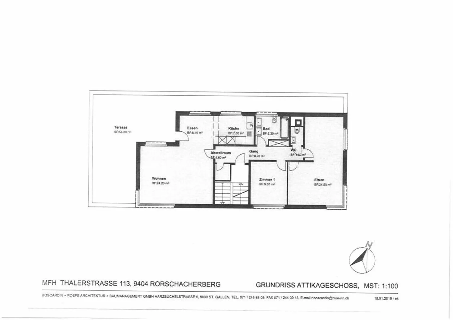 Appartamento Attico 3 1/2 con Vista Fantastica sul Lago - Foto 13 di 13