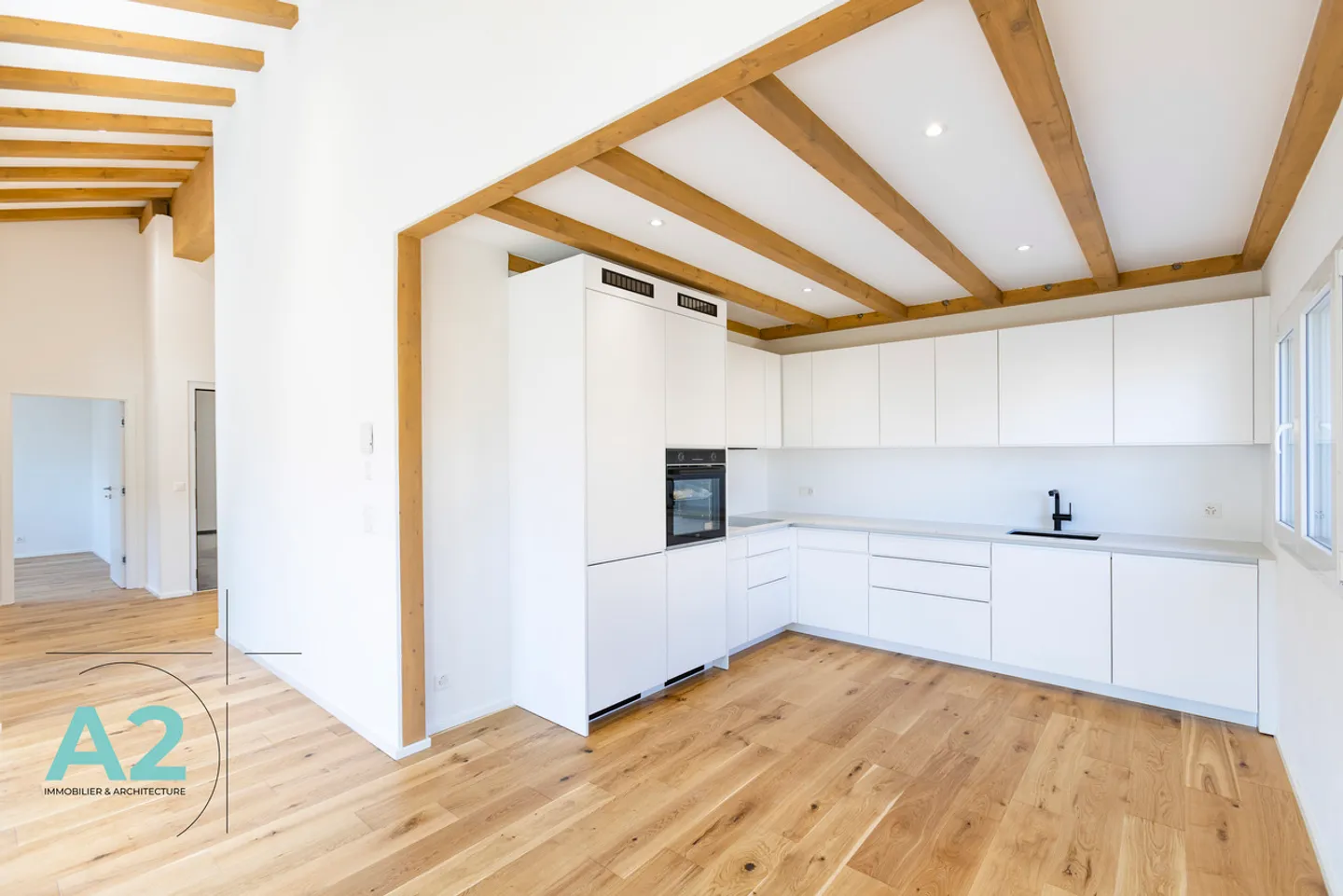 Modernes Apartment mit Bergblick - Foto 4 von 12