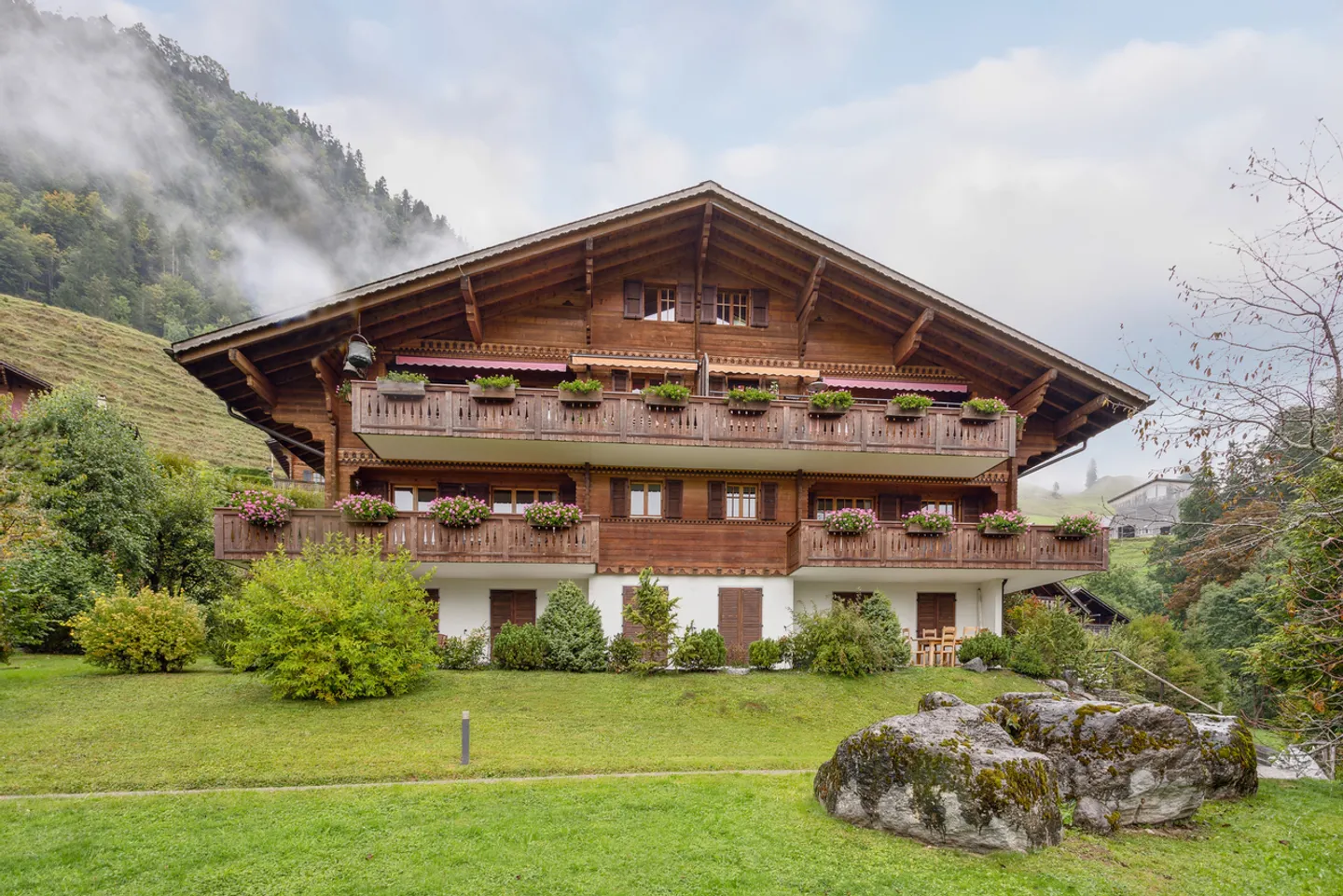 Accogliente appartamento duplex a Château-d'Oex con camino - Foto 1 di 11