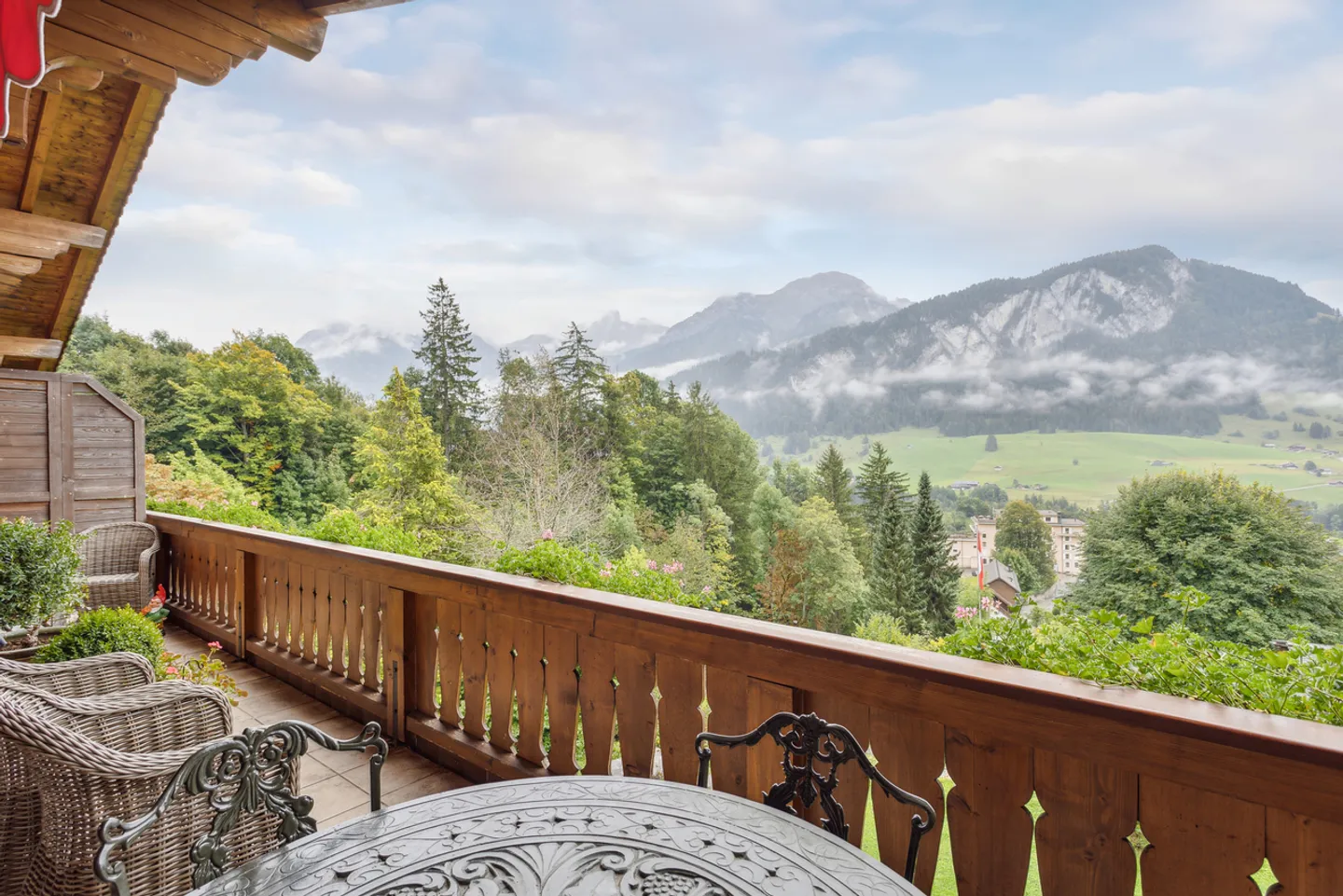 Accogliente appartamento duplex a Château-d'Oex con camino - Foto 3 di 11