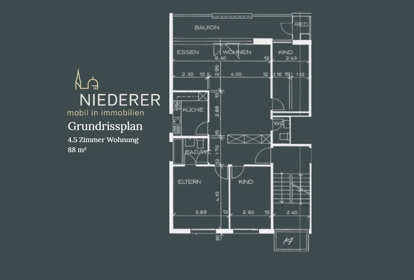 4.5-room apartments in Oberburg - quiet, solid, valuable - Photo 1 of 8