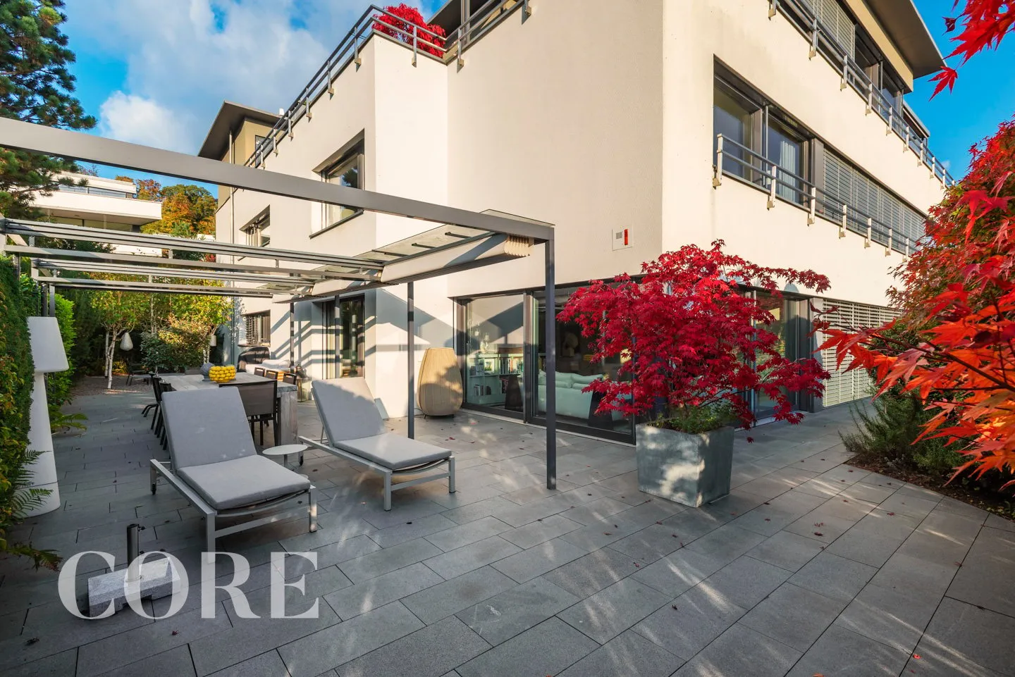 Avantgarde Garten-Maisonette - Foto 4 von 9