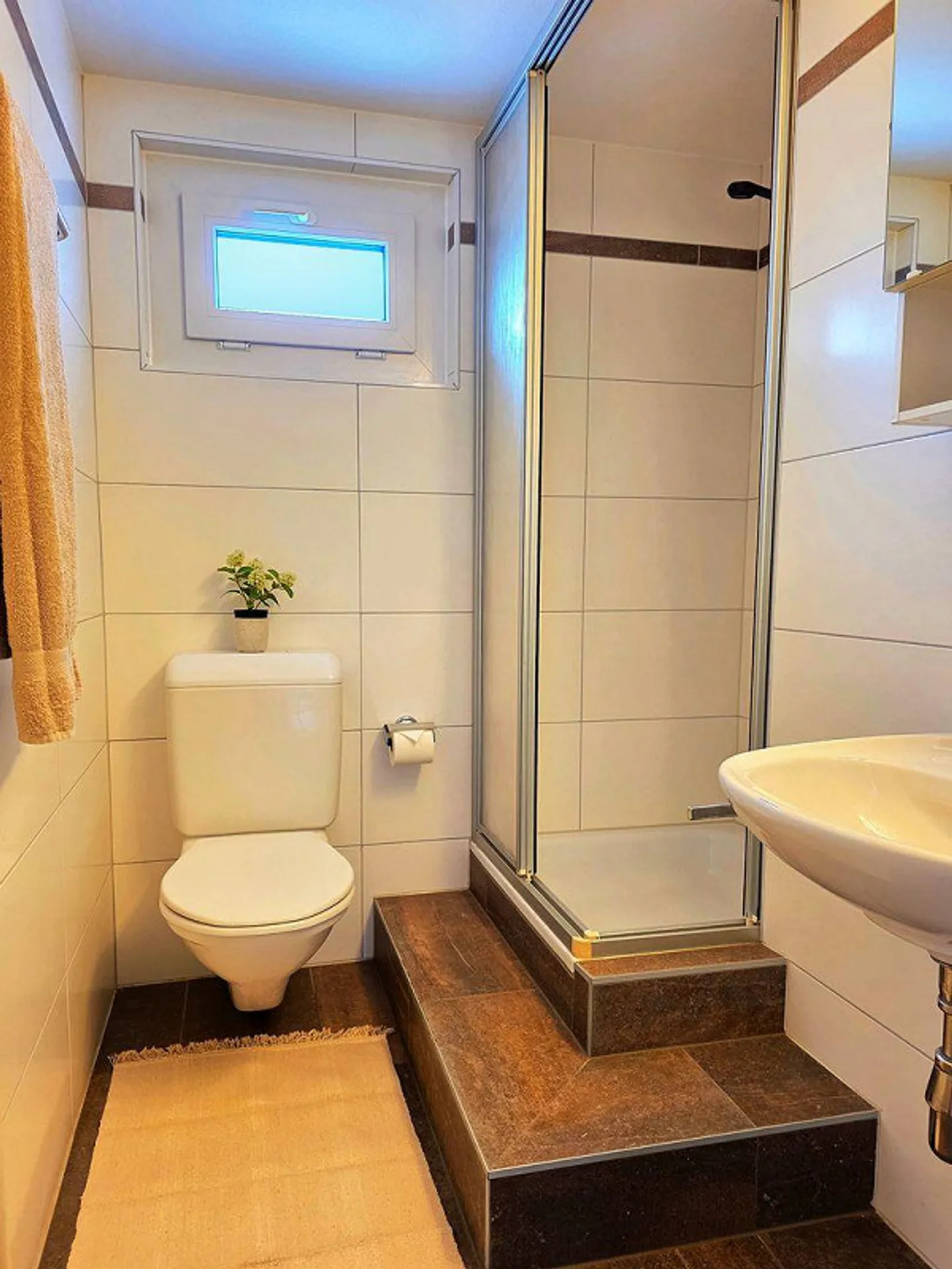 Appartement deux pièces rénové avec terrasse et entrée indépendante à Losone, idéal pour des séjours de courte à moyenne durée à Losone - Photo 11 sur 15