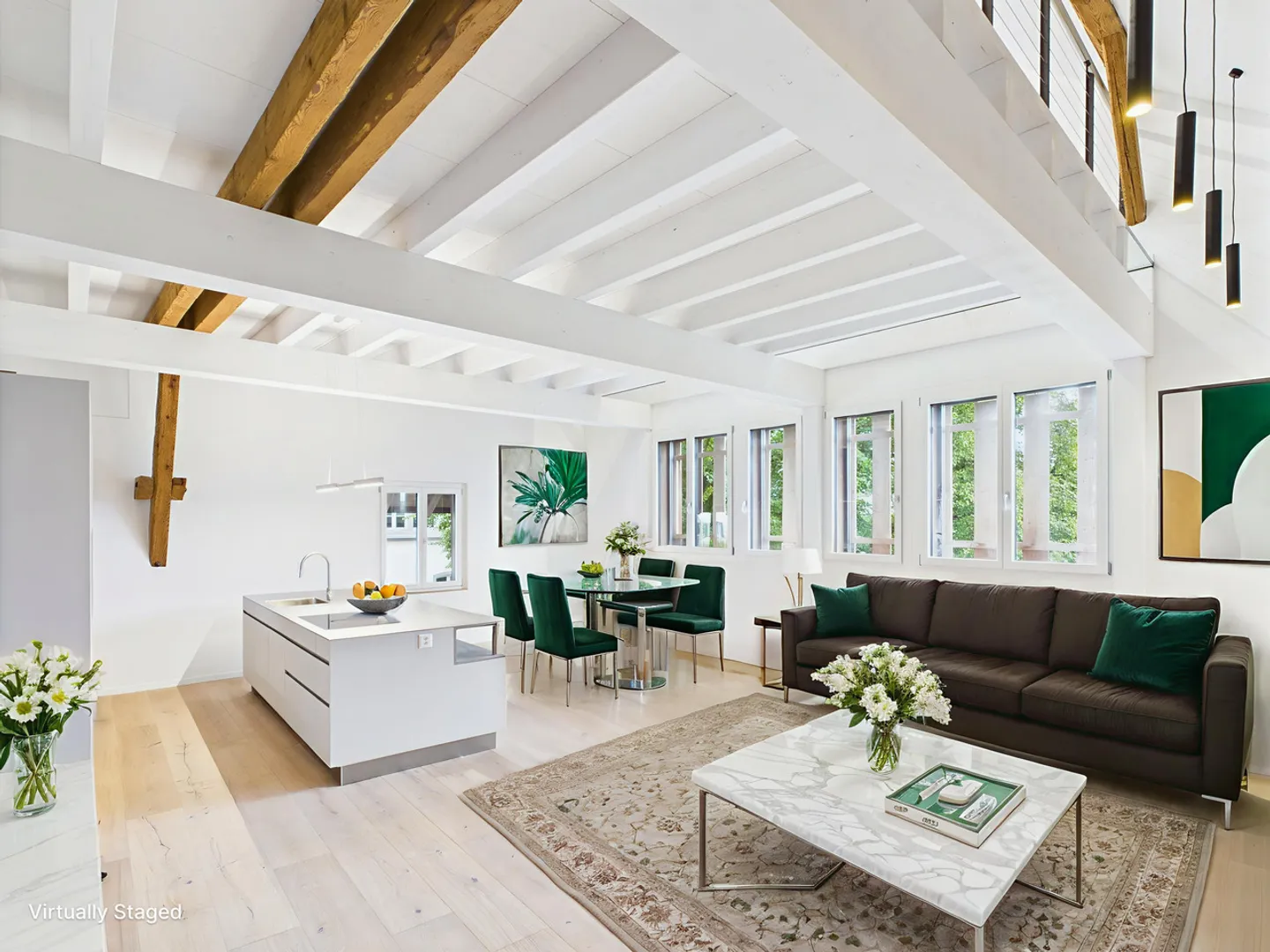 Appartement en duplex moderne de 4,5 pièces à Benken ZH - Photo 2 sur 13