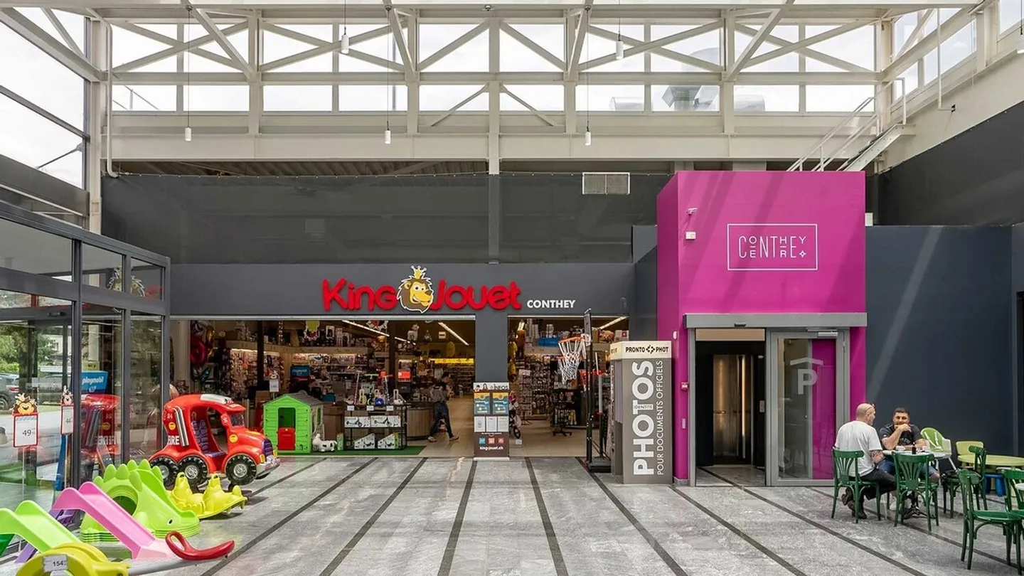 Modulare Gewerbeflächen von 168m2 bis 667m2 zur Miete in Conthey - Foto 2 von 4