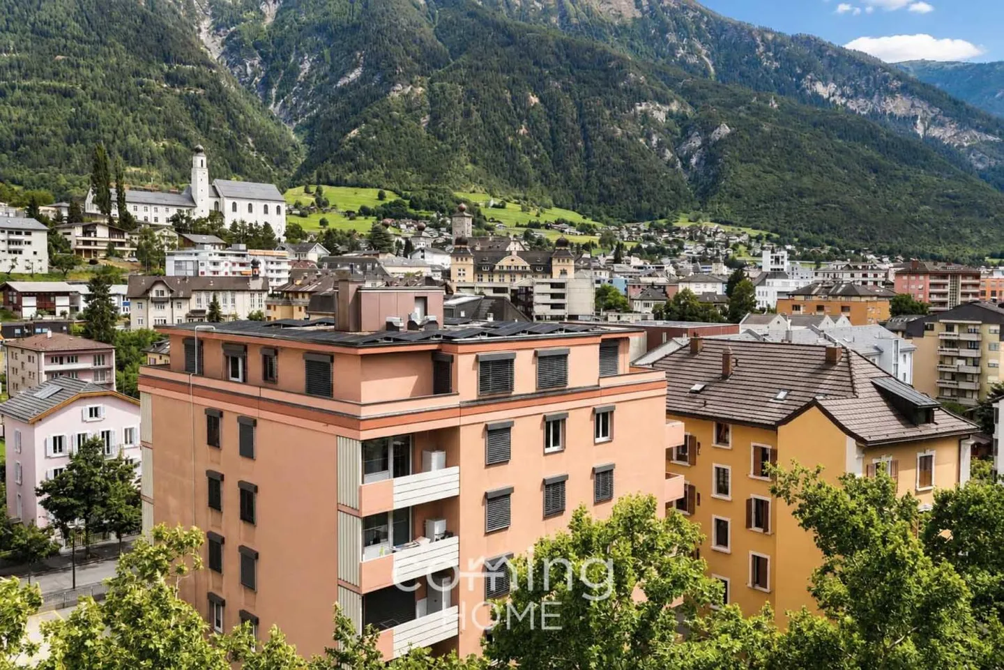 Ampio attico con terrazza panoramica - Brig - Foto 8 di 13