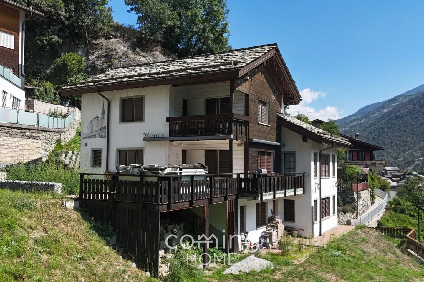 Luxuriöses Einfamilienhaus in Stalden - Foto 1 von 13