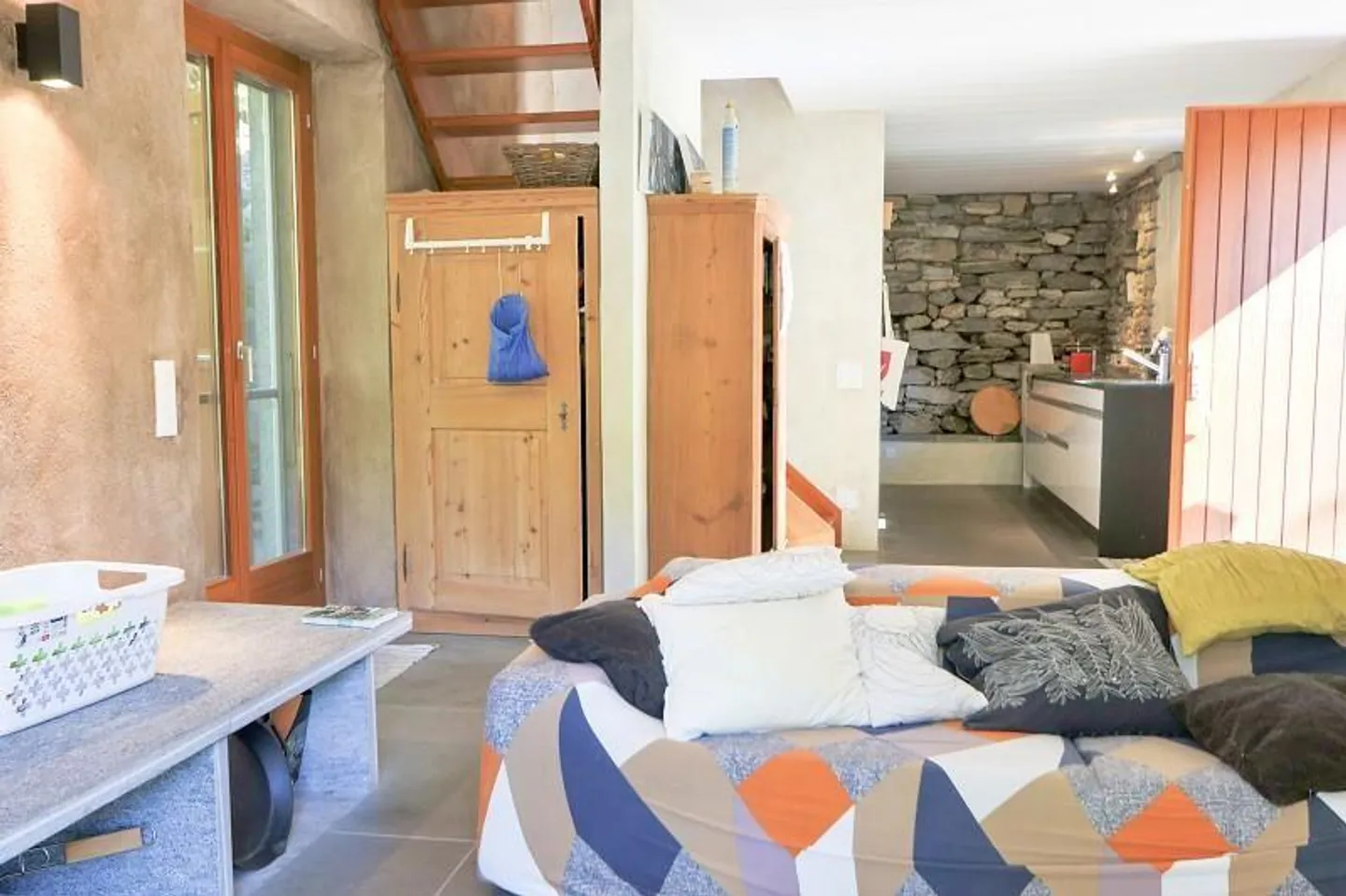 rustico di 3 1/2 locali, molto soleggiata, tranquilla bella vista - Foto 3 di 40