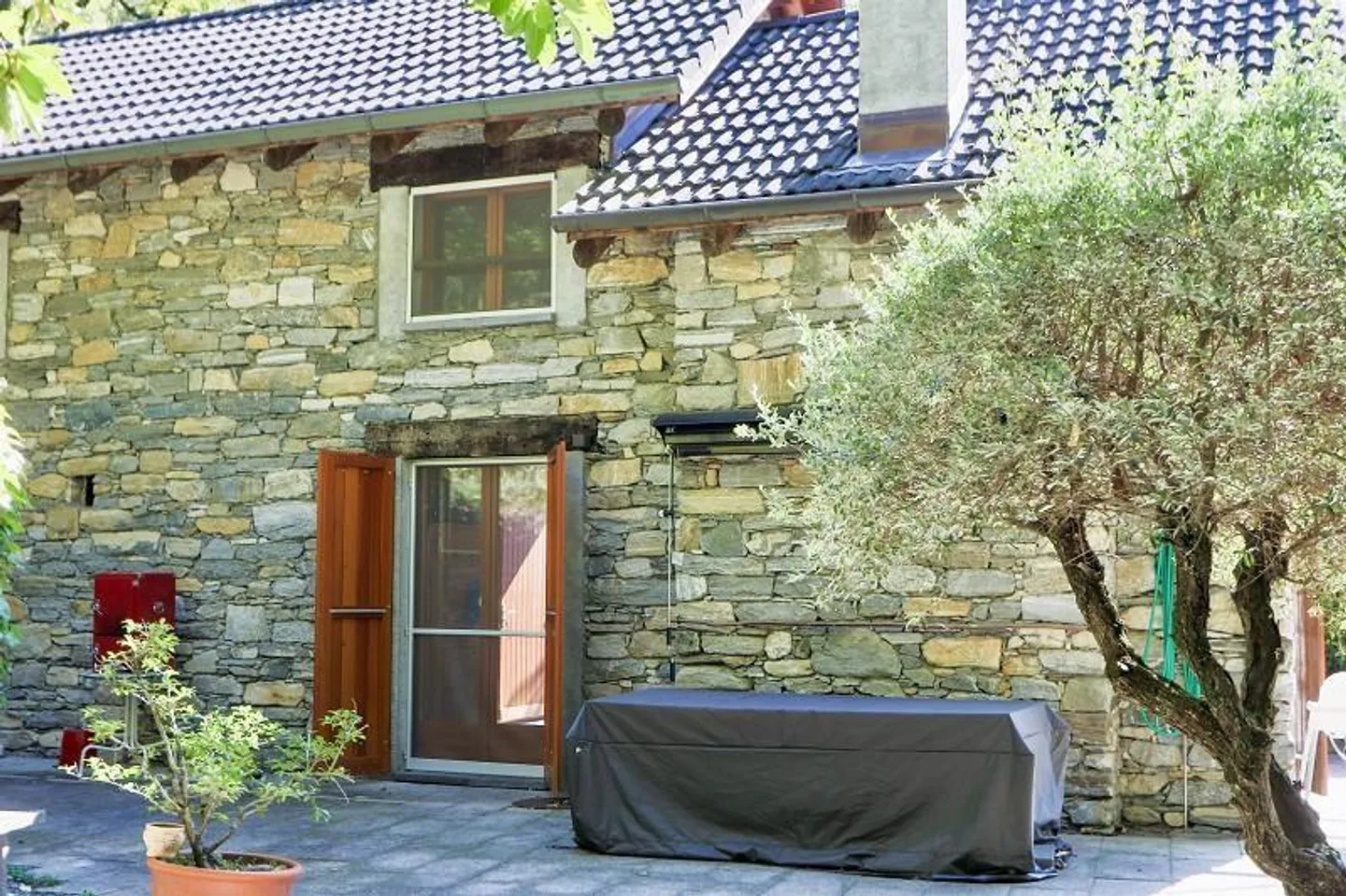 rustico di 3 1/2 locali, molto soleggiata, tranquilla bella vista - Foto 35 di 40