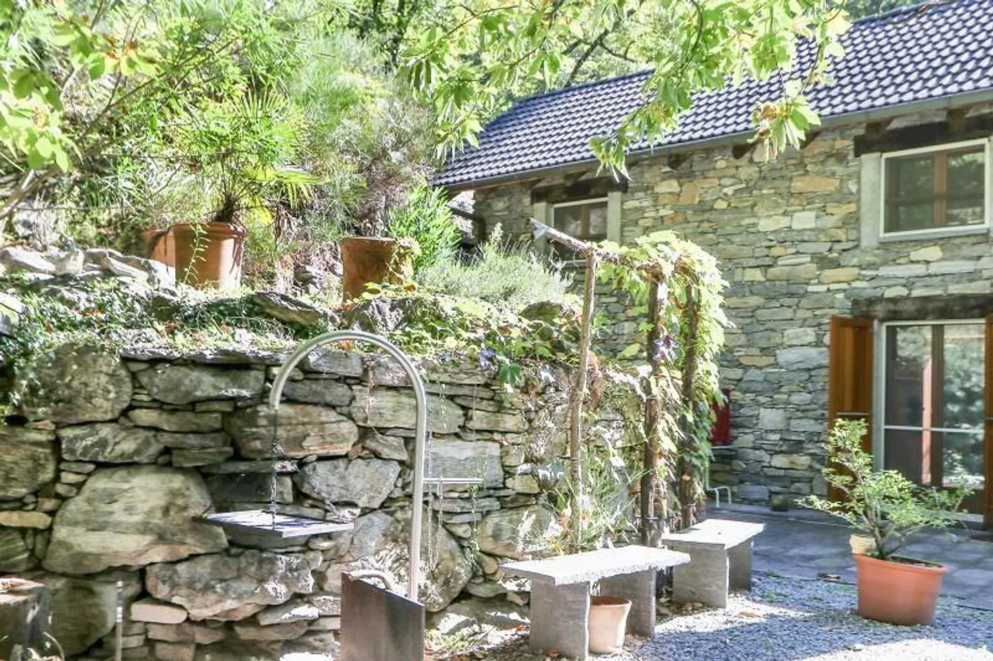 rustico di 3 1/2 locali, molto soleggiata, tranquilla bella vista - Foto 36 di 40