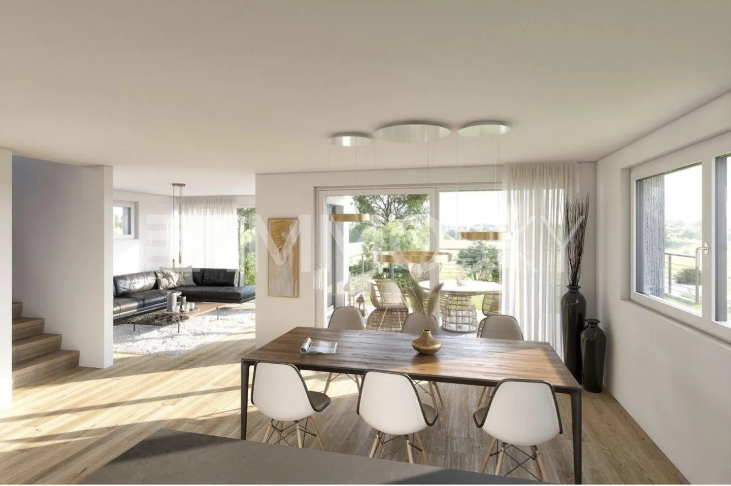 Felicità abitativa ridefinita: Casa moderna con molto spazio - Foto 4 di 5