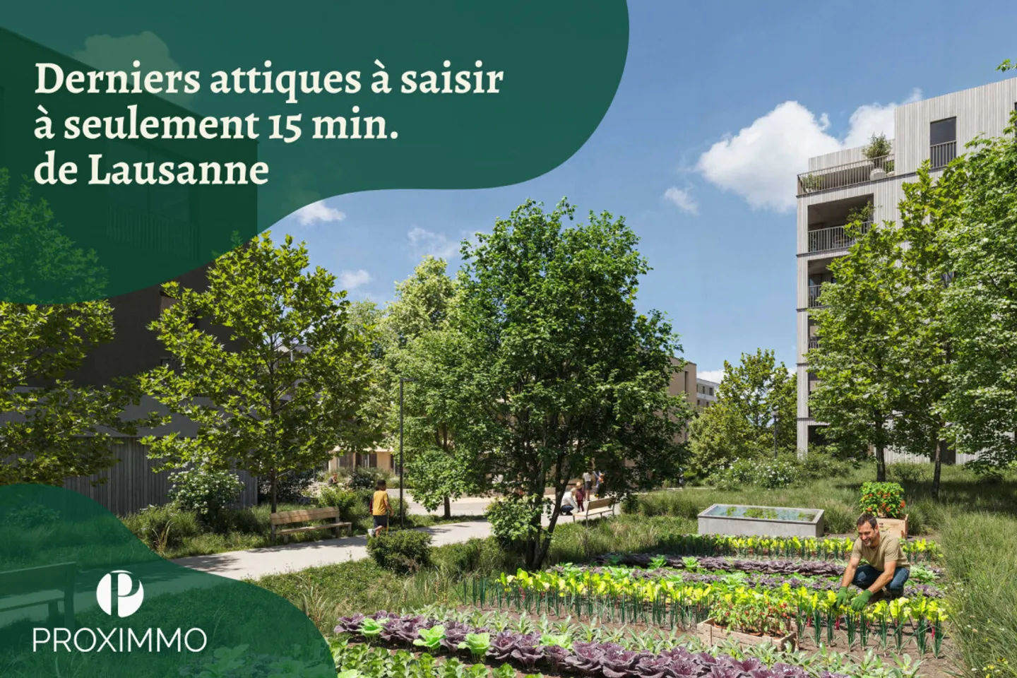 NUOVO QUARTIERE A 15 MINUTI DA LAUSANNE! - Foto 1 di 1