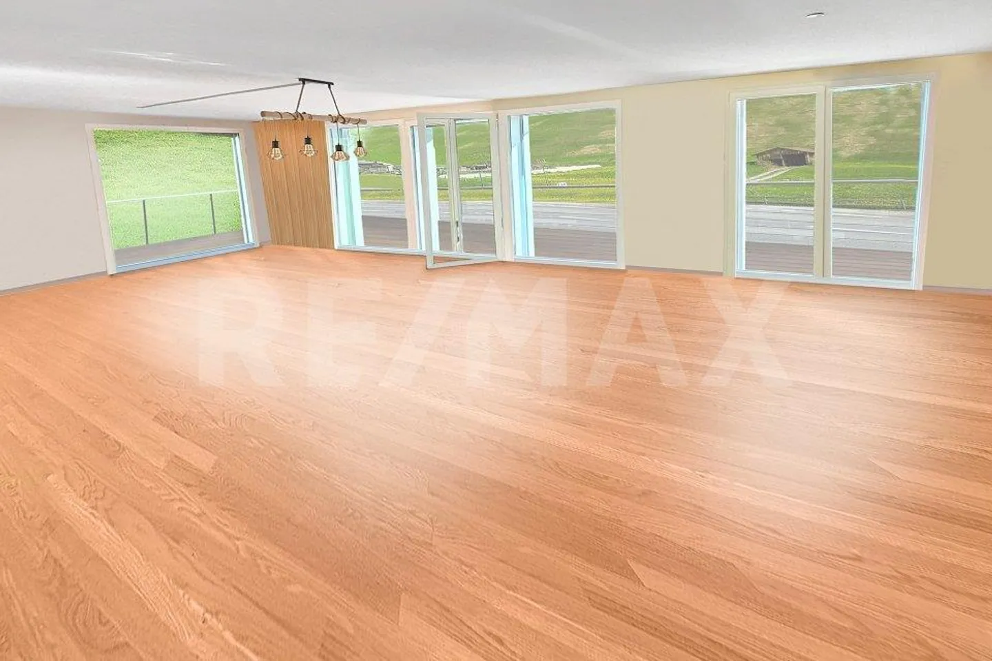 Gewerbeimmobilie und 4½-Zimmer Dachwohnung in Davos Wiesen - Foto 4 von 10