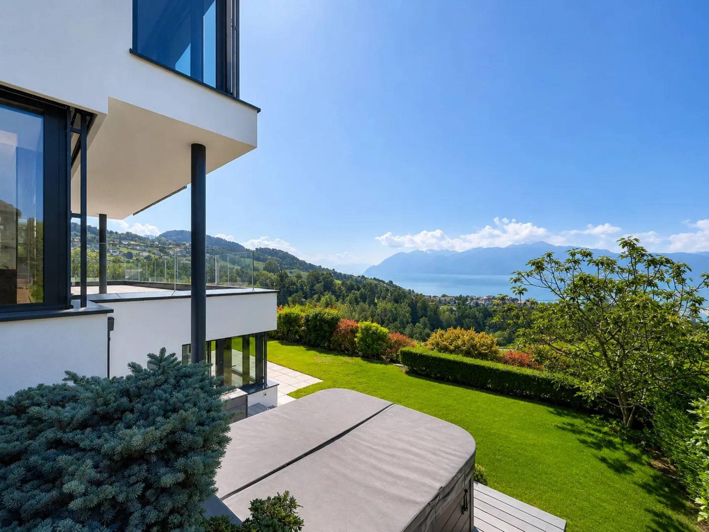 Villa contemporaine à Lavaux - Photo 1 sur 9