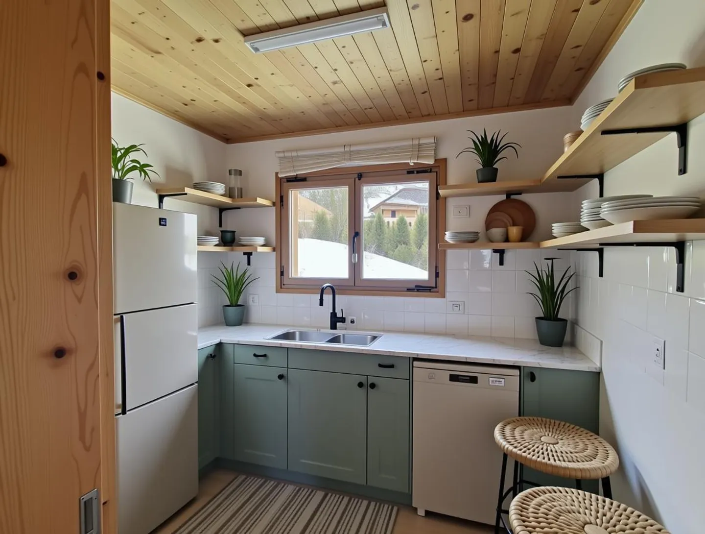 Geräumiges Chalet auf schönem flachem grünem Grundstück - Foto 4 von 13