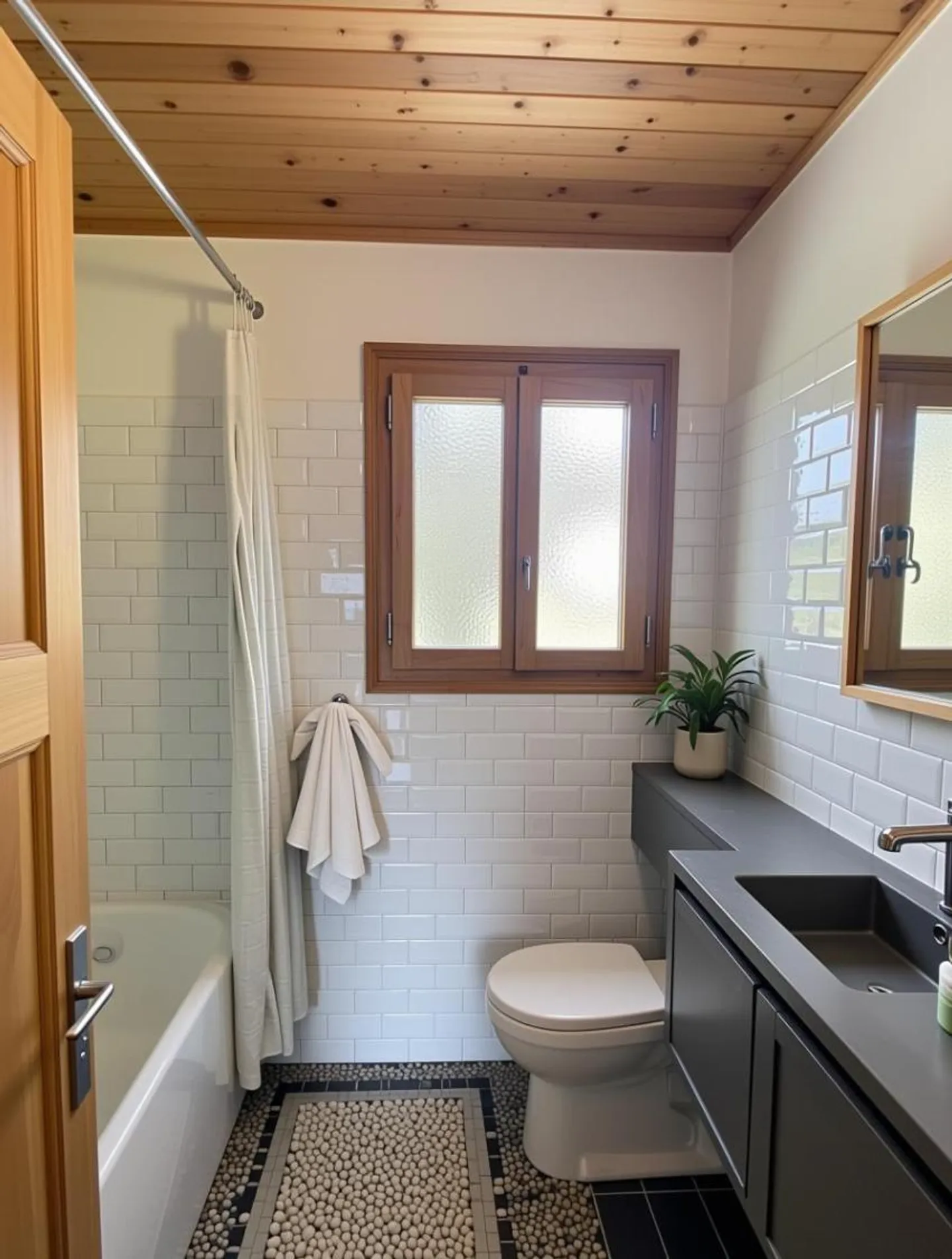 Geräumiges Chalet auf schönem flachem grünem Grundstück - Foto 5 von 13