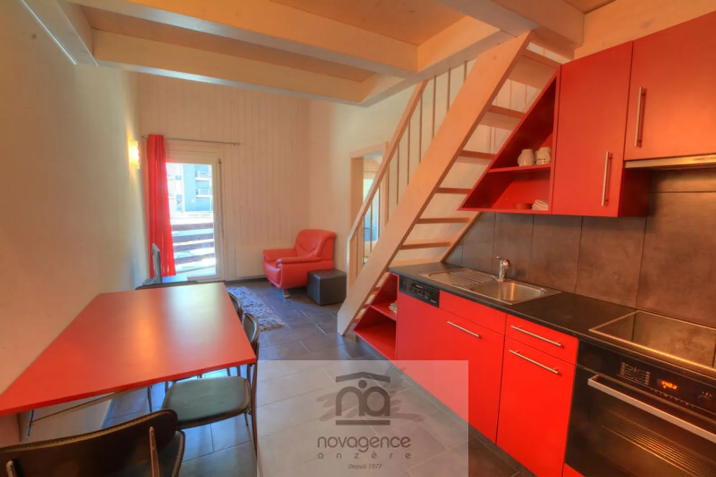 Charmante Wohnung in Anzère - Foto 1 von 6