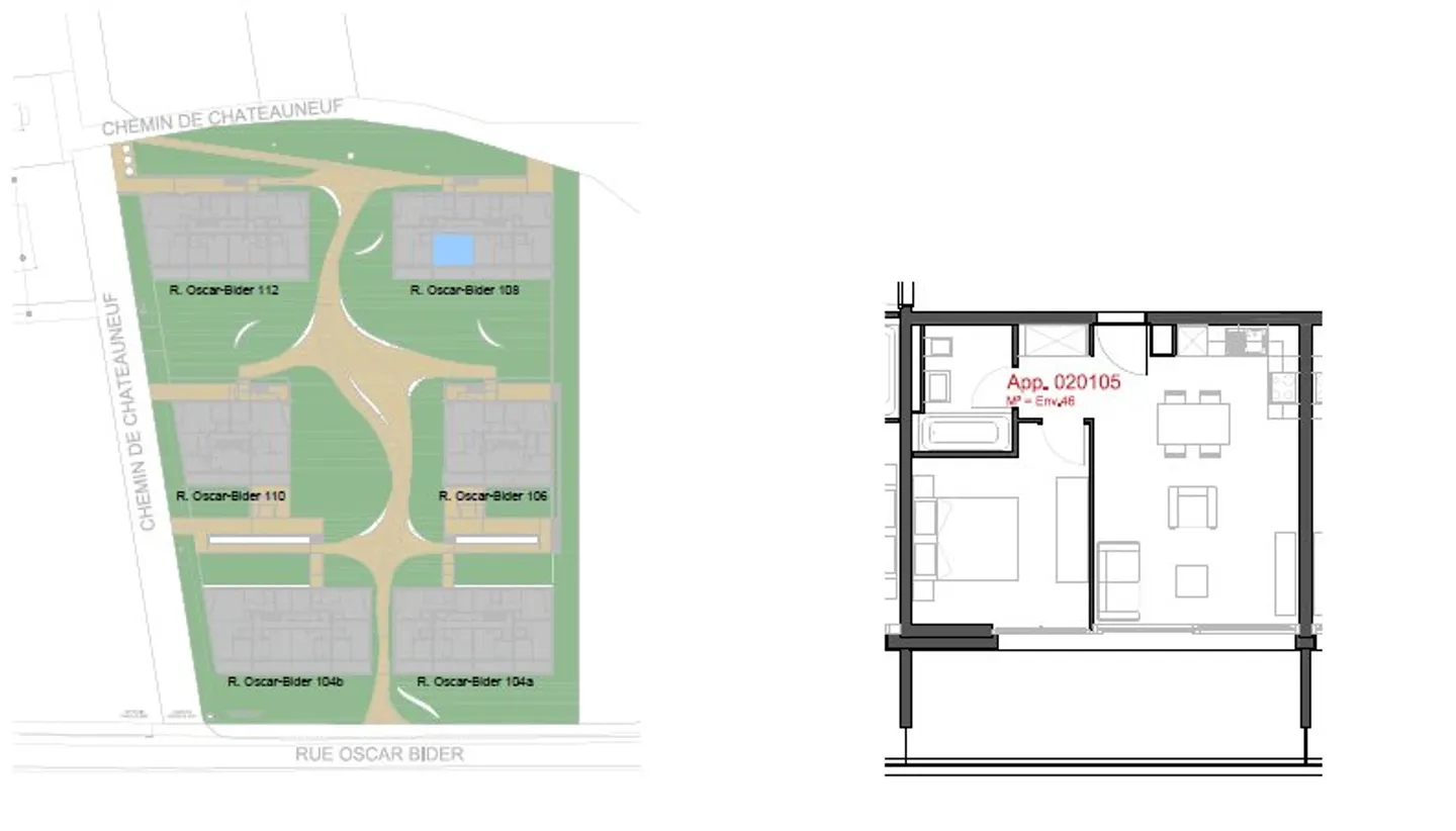 Gemütliche 2.5-Zimmer Wohnung in Sion - Foto 2 von 3