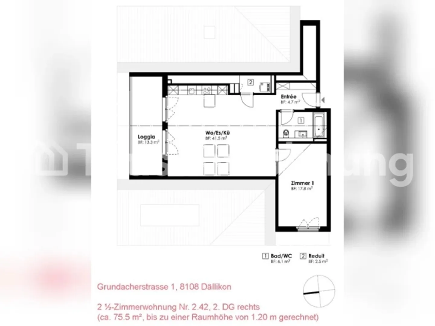 Penthouse mieten - Foto 7 von 7