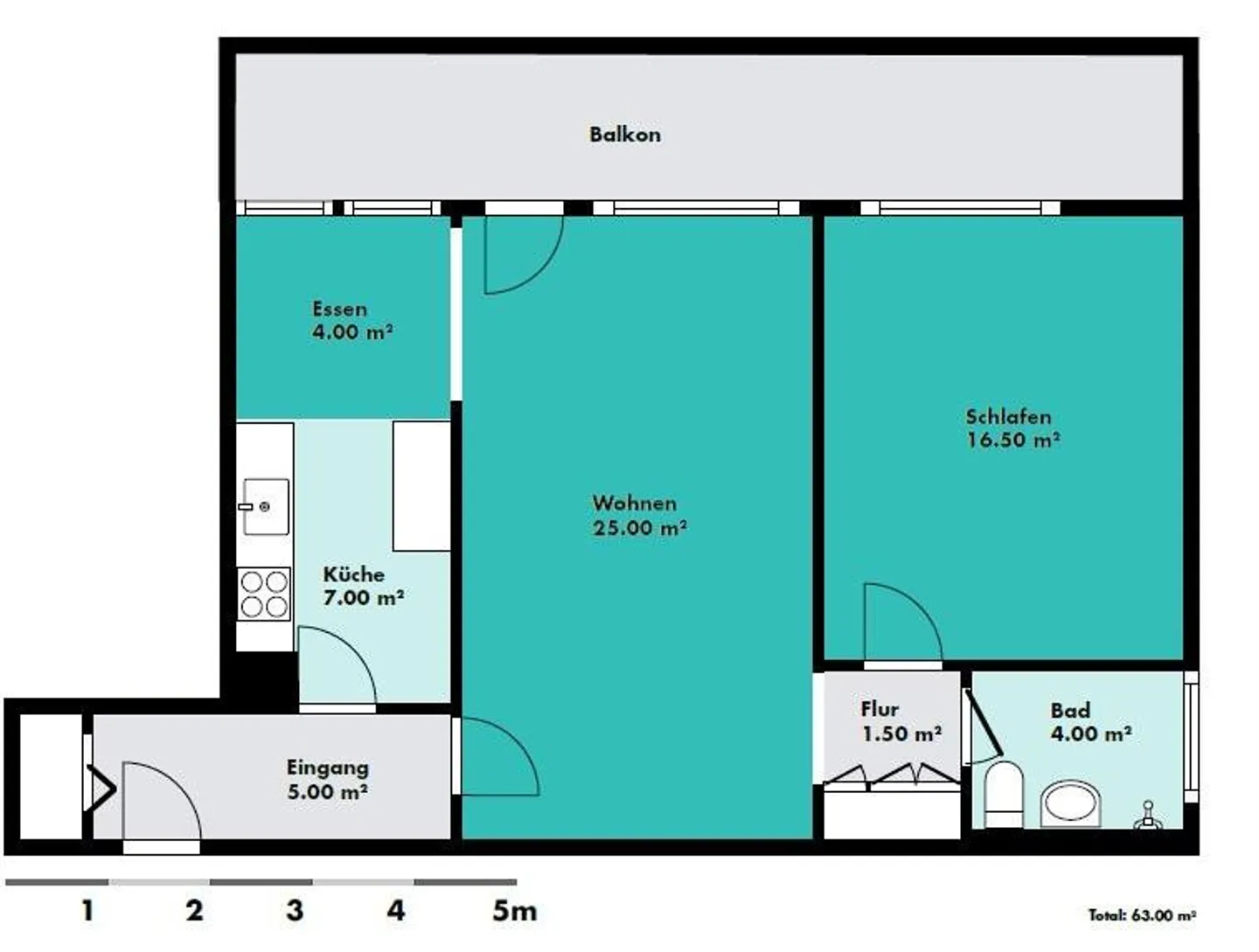 Appartamento moderno in una posizione centrale - Foto 12 di 12