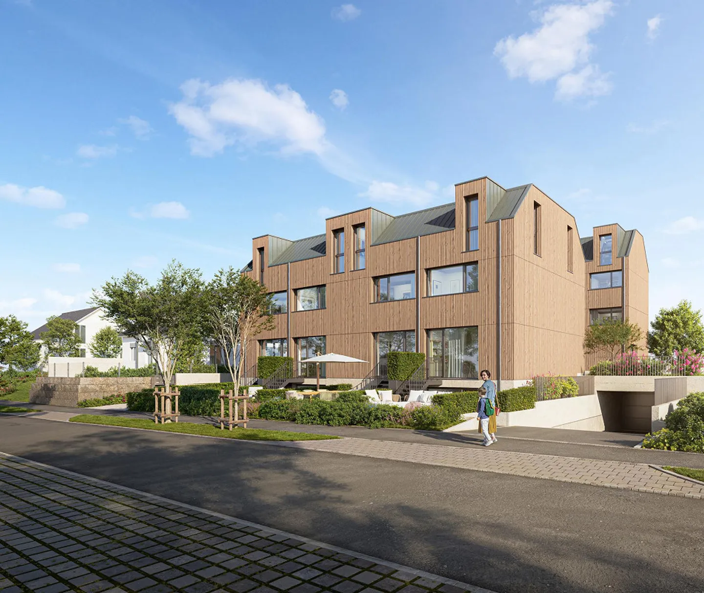 Moderne Doppelhaushälften in Uster - Foto 1 von 6