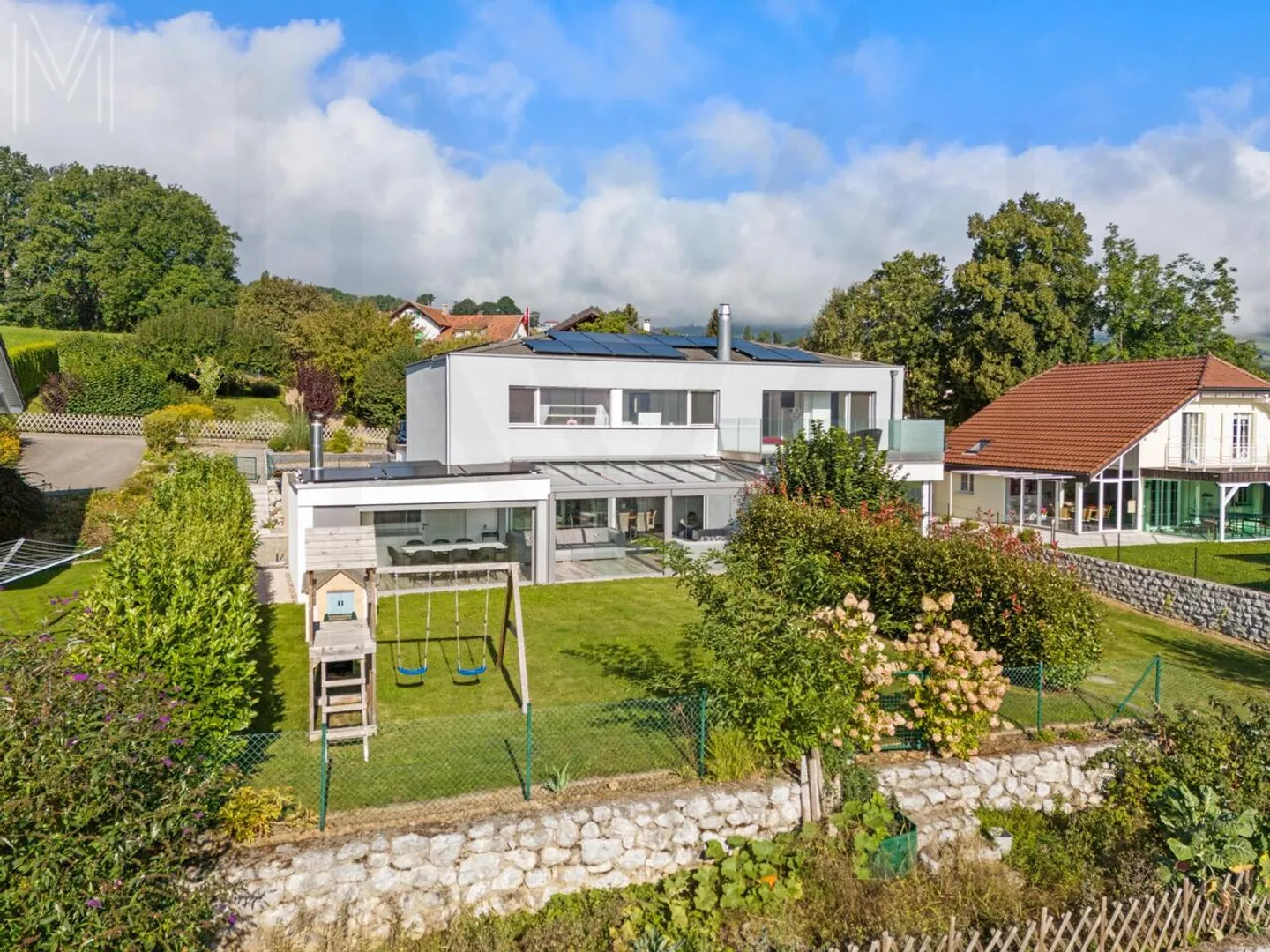 Die Villa Ihrer Träume erwartet Sie, Komfort, Aussicht und Ruhe im Herzen der Gruyère! - Foto 1 von 13