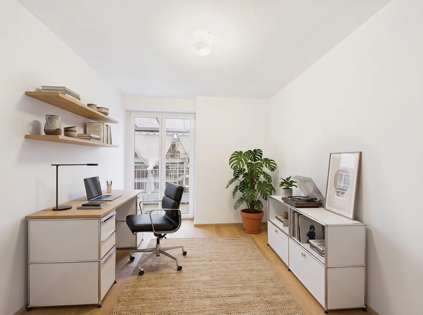 Renoviertes Penthouse mit Balkon - Foto 6 von 13