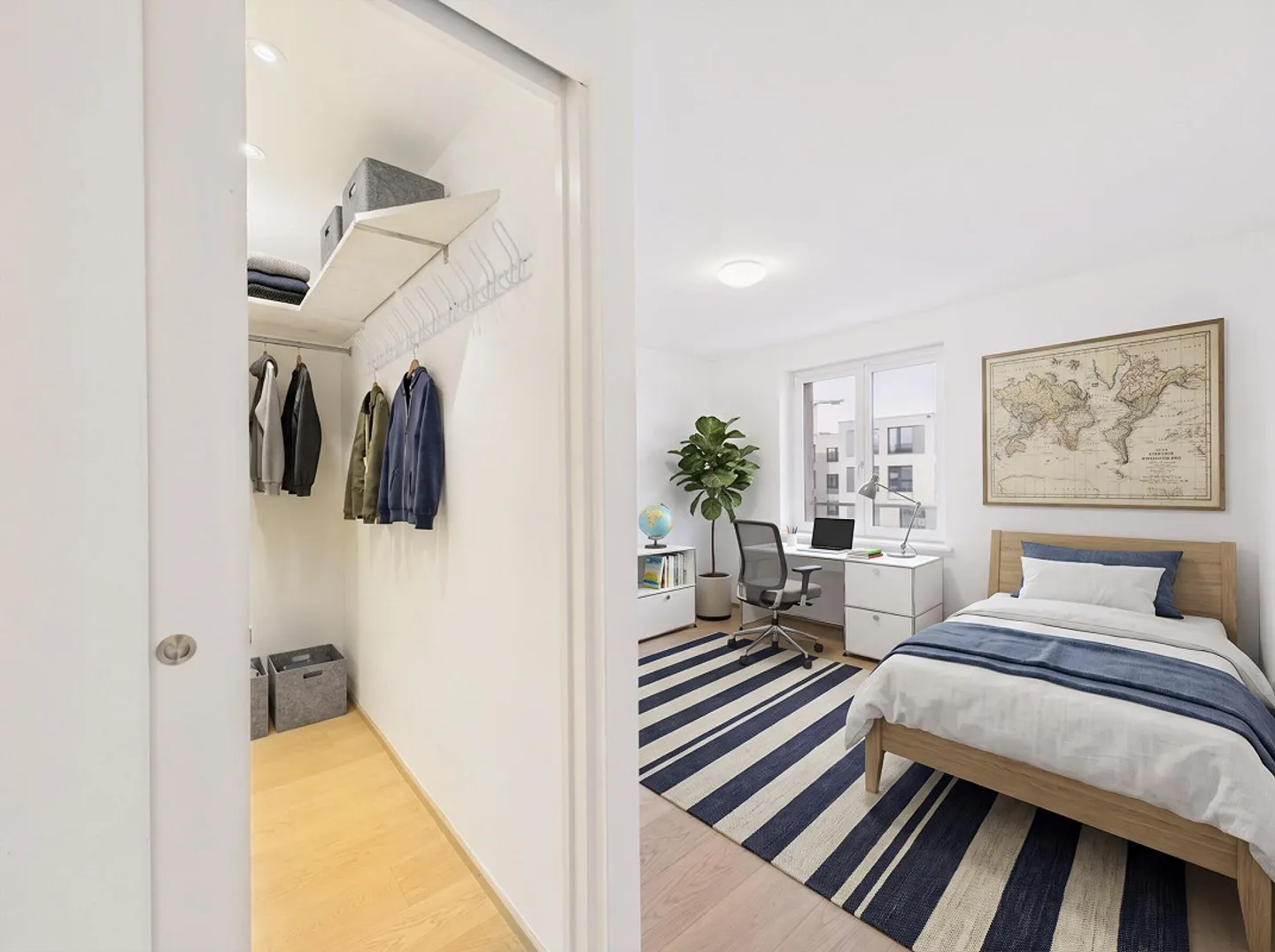 Renoviertes Penthouse mit Balkon - Foto 8 von 13