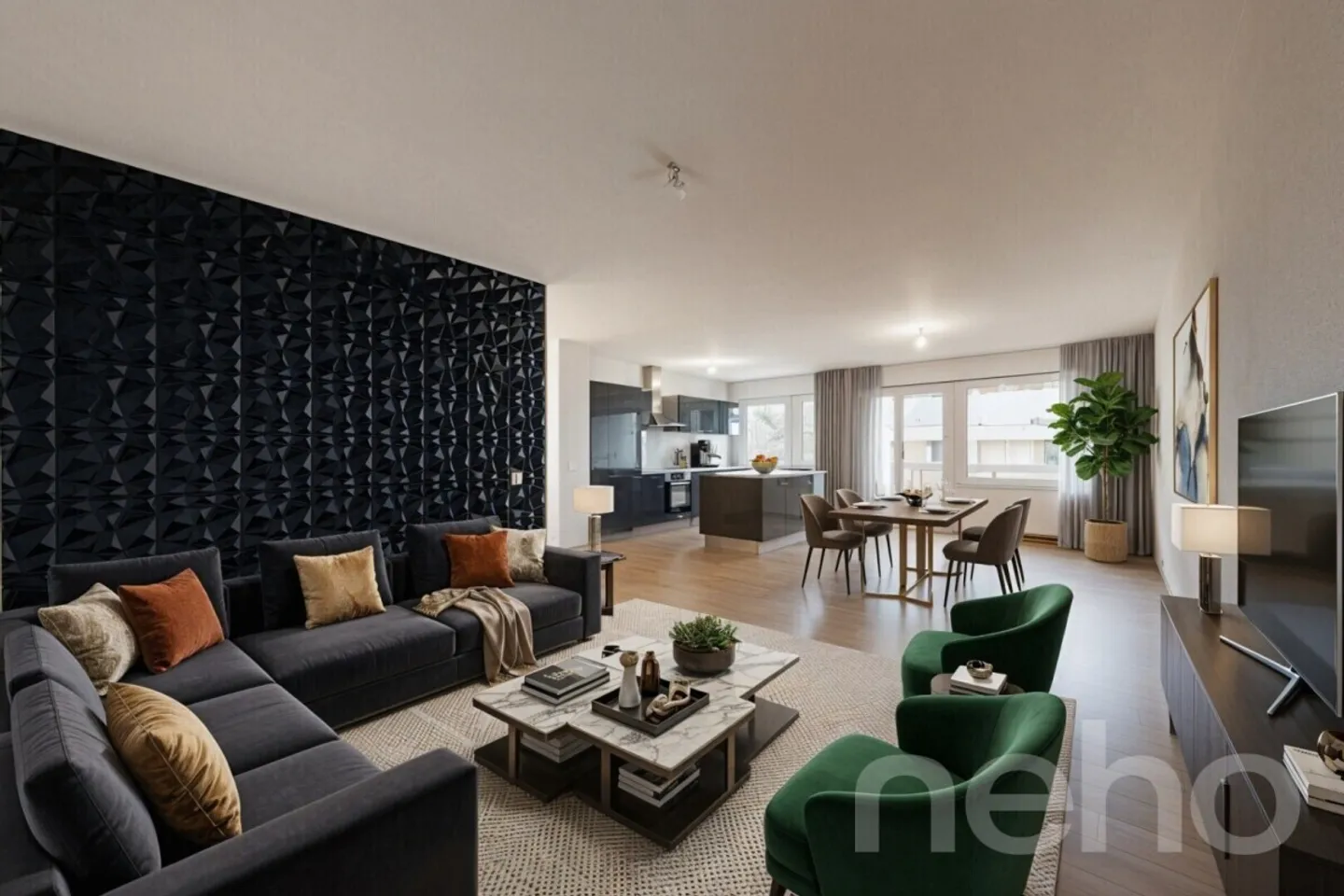 Geräumige Wohnung in Gland - Foto 1 von 9