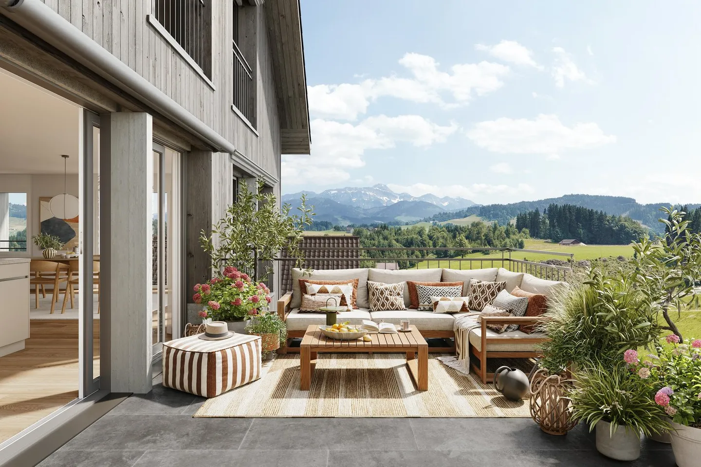 Newly built 3.5 room apartment in Waldstatt - Photo 2 of 4